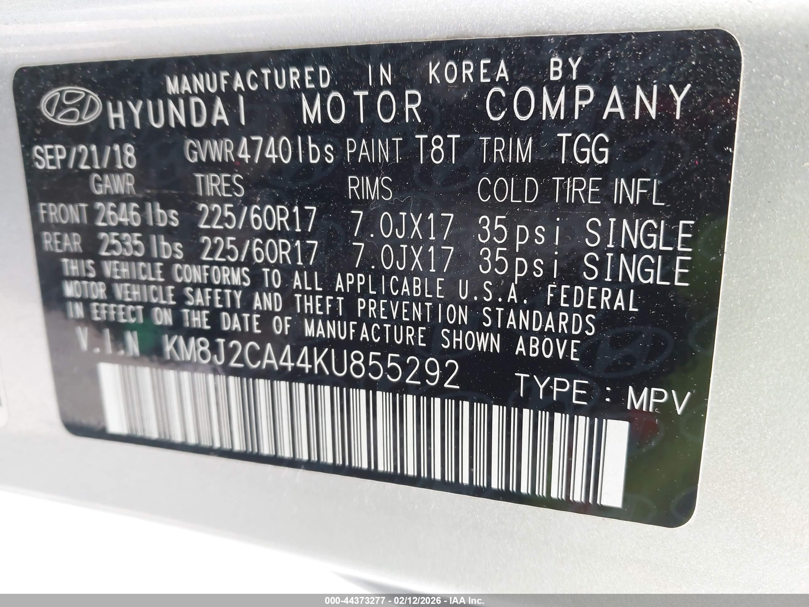 HYUNDAI TUCSON image 9