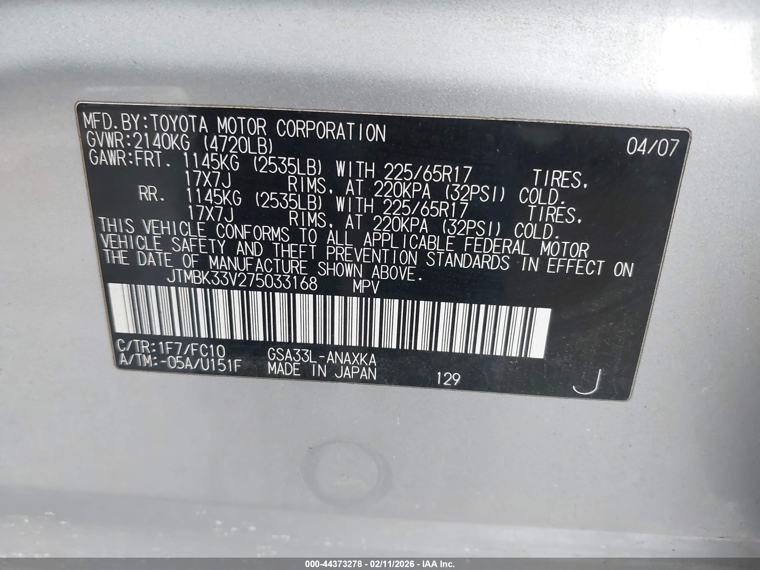 TOYOTA RAV4 image 9