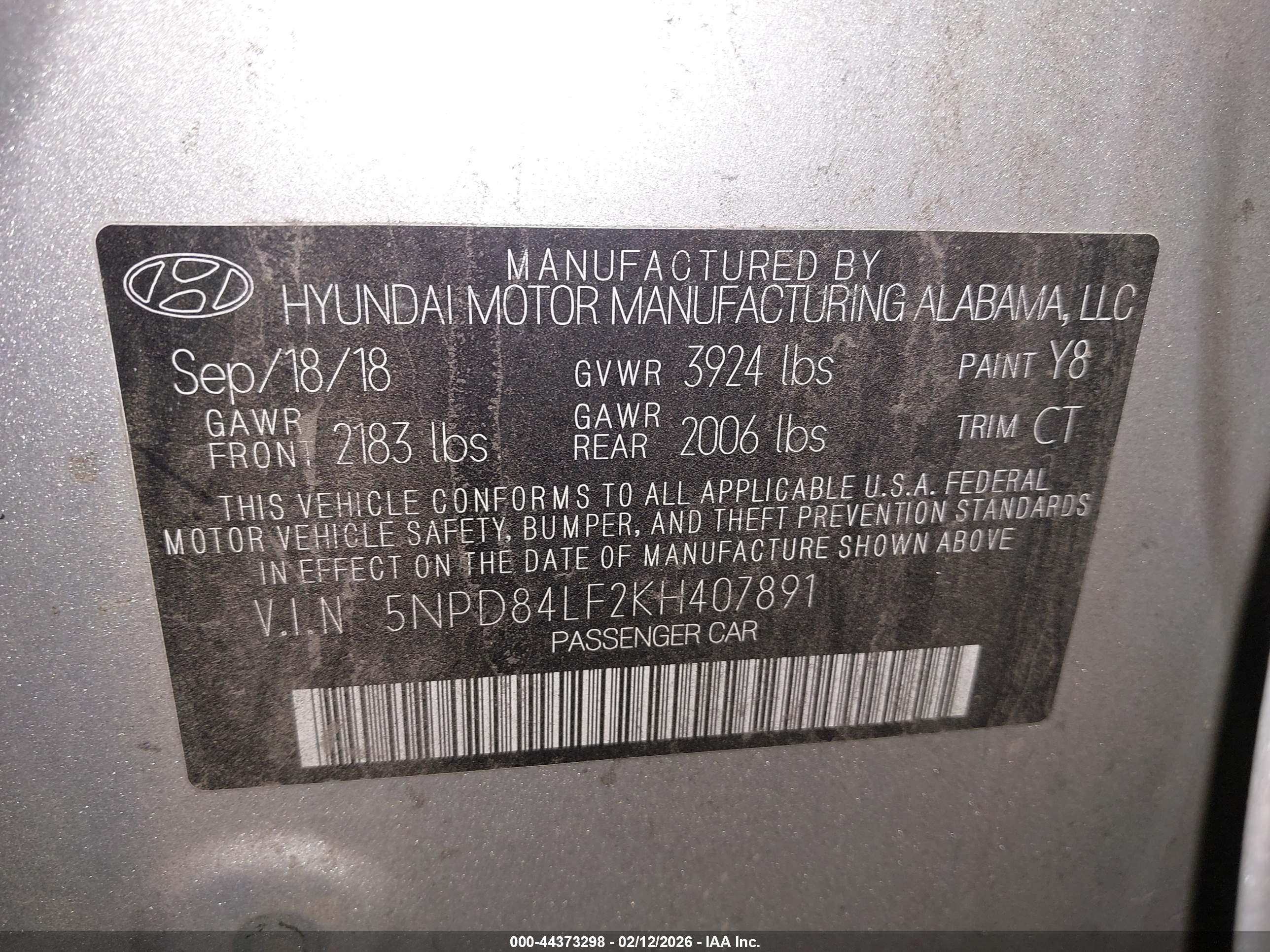 HYUNDAI ELANTRA image 9