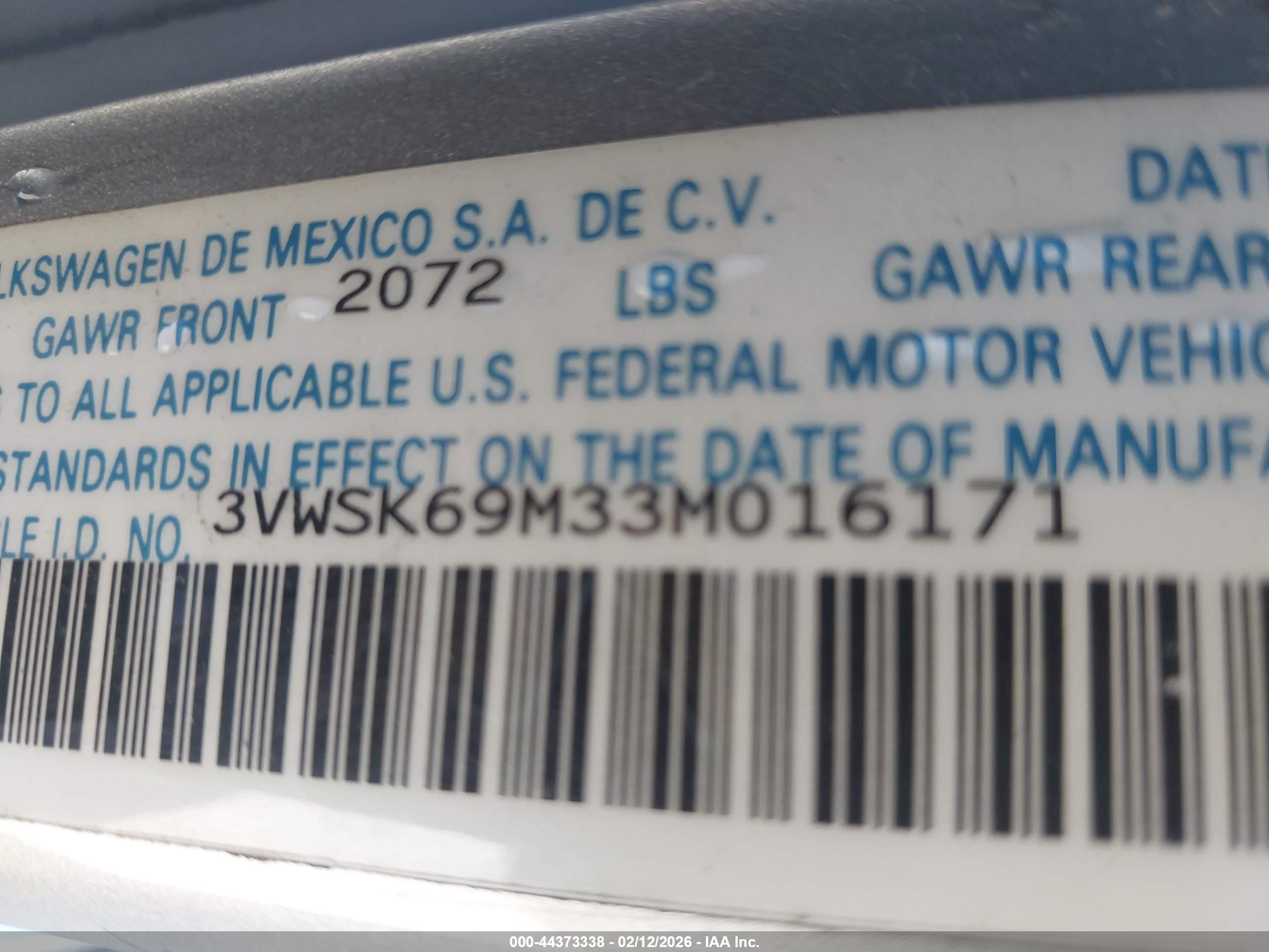 VOLKSWAGEN JETTA image 9