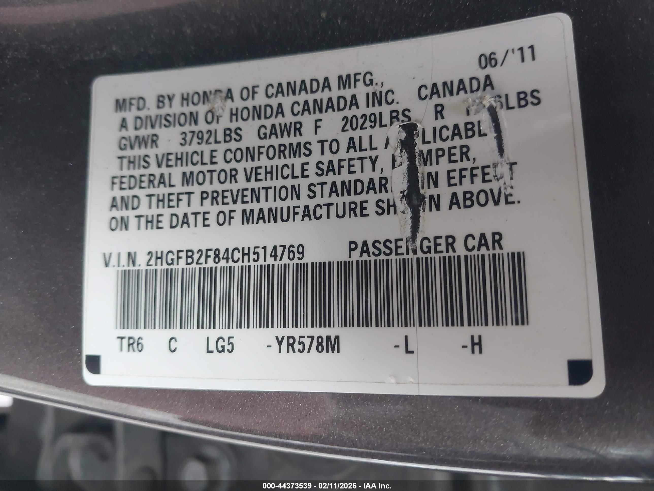 HONDA CIVIC image 9
