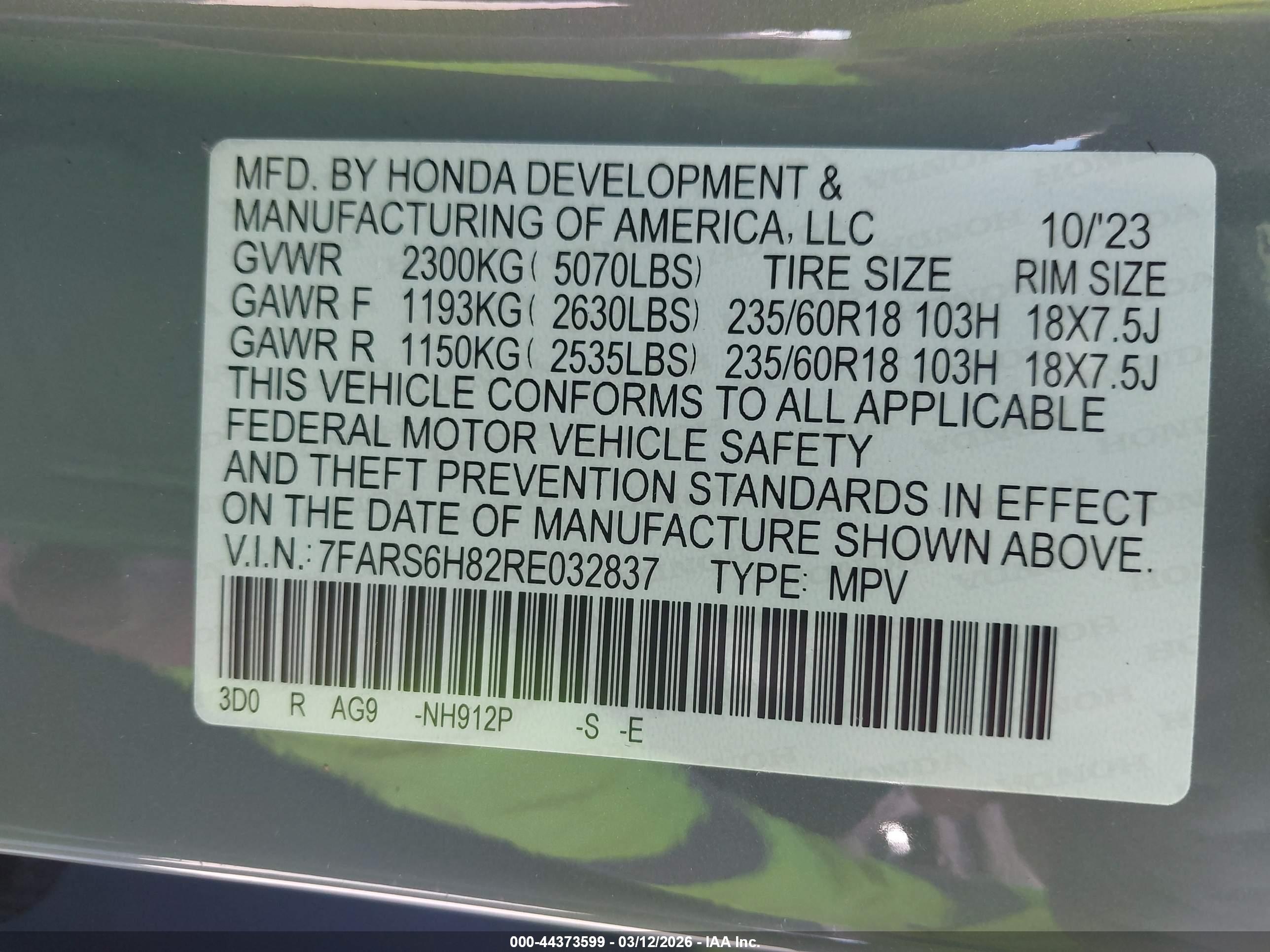 HONDA CR-V image 9