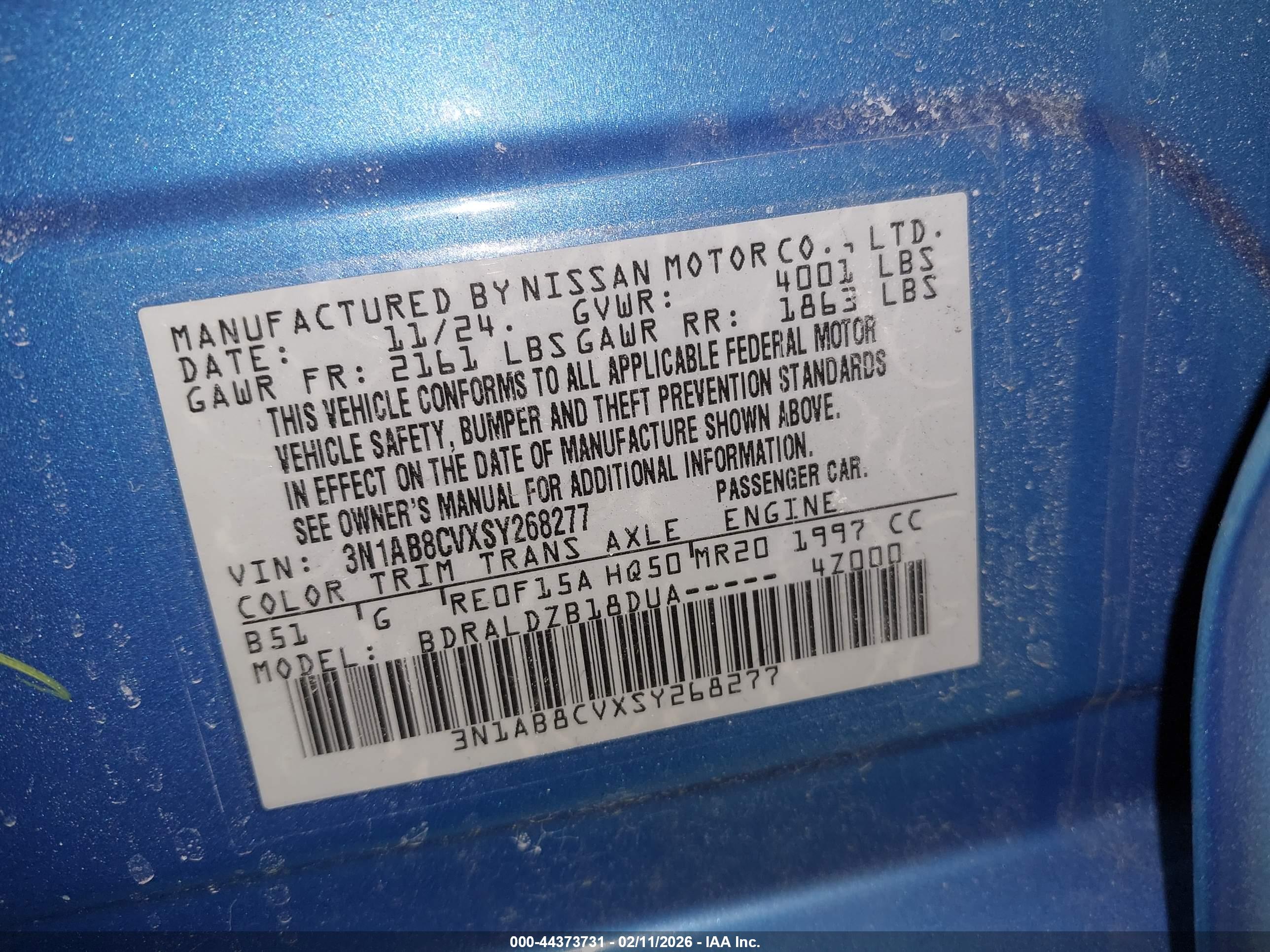 NISSAN SENTRA image 9