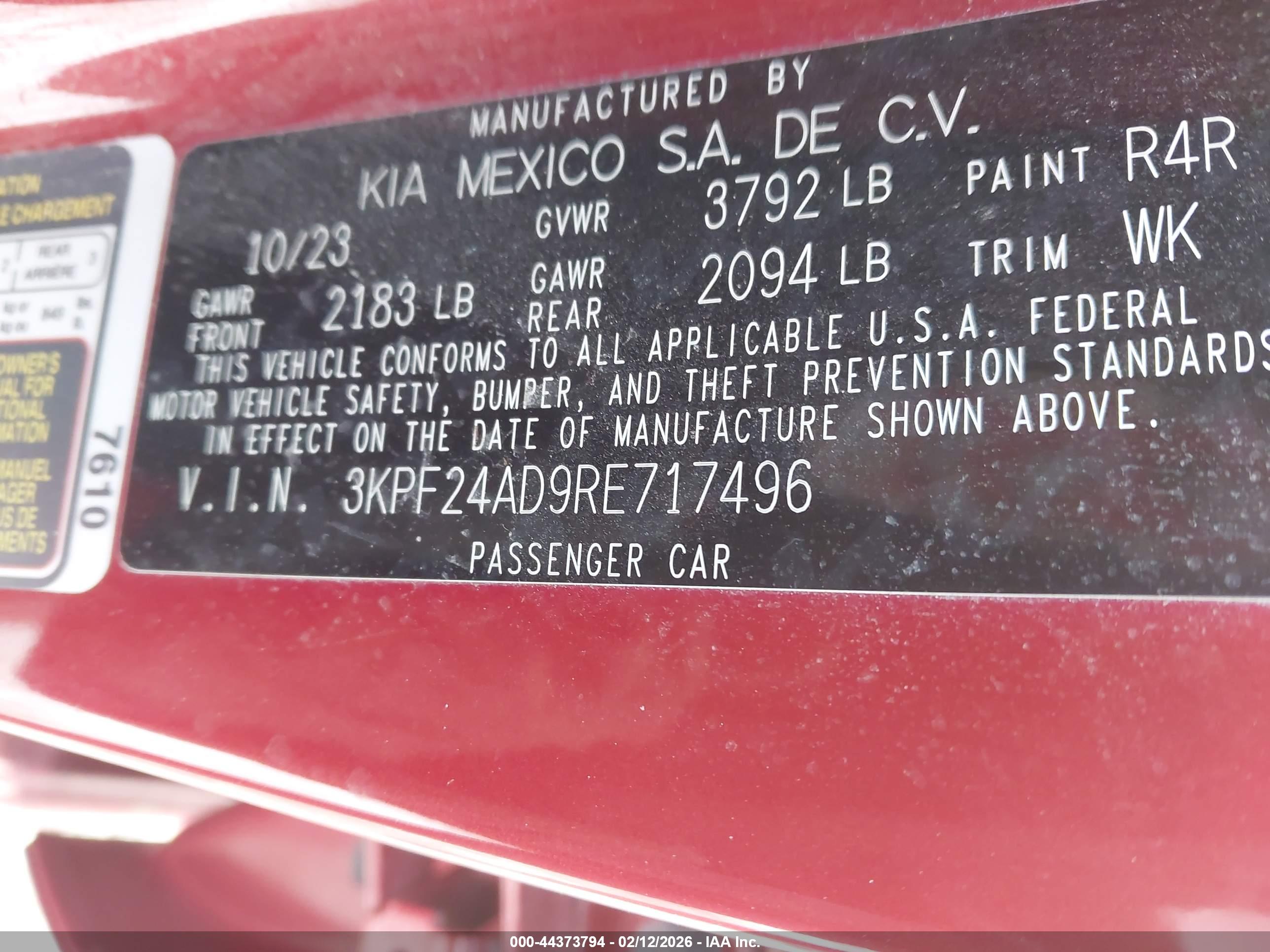 KIA FORTE image 9