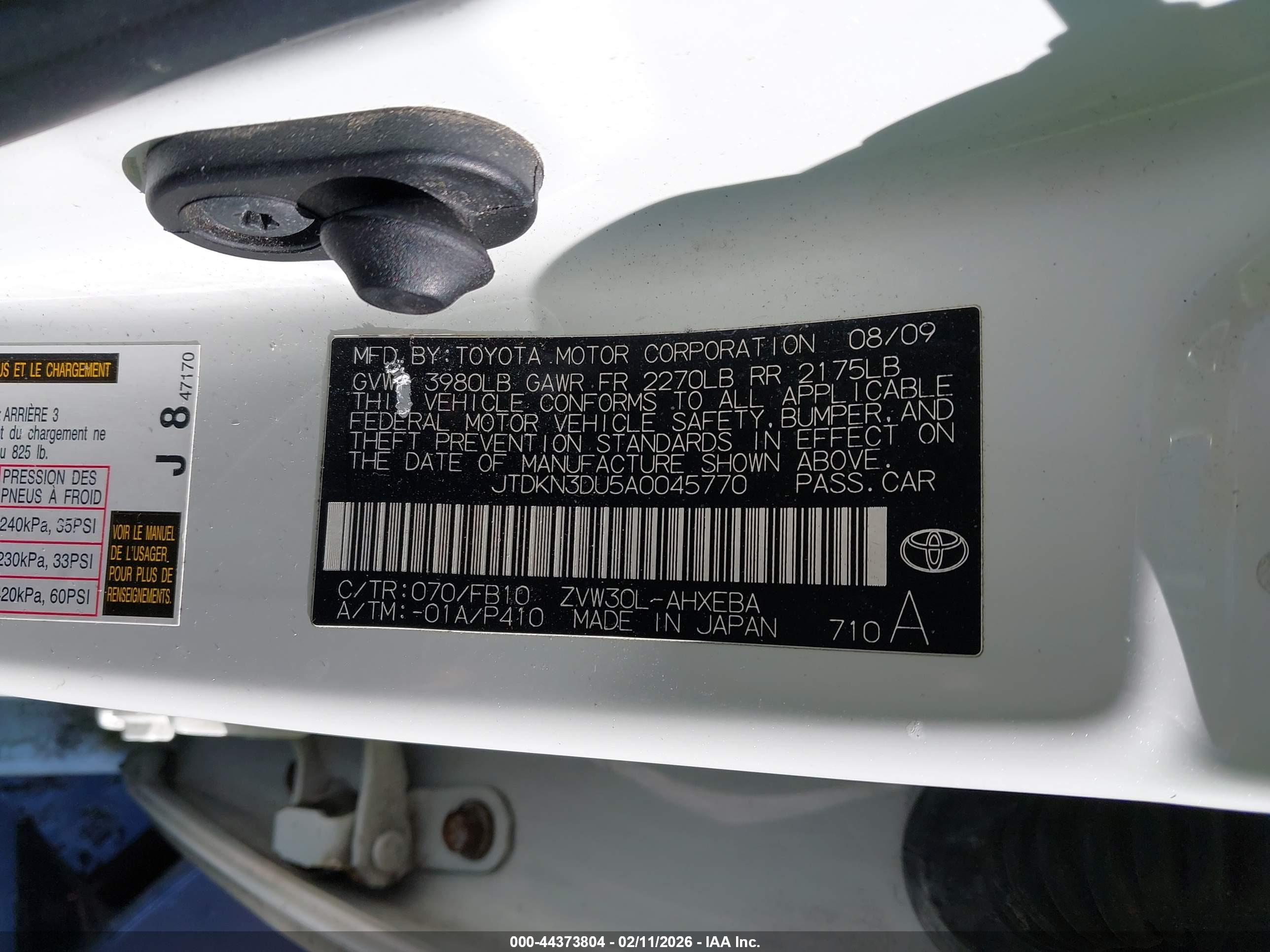 TOYOTA PRIUS image 9