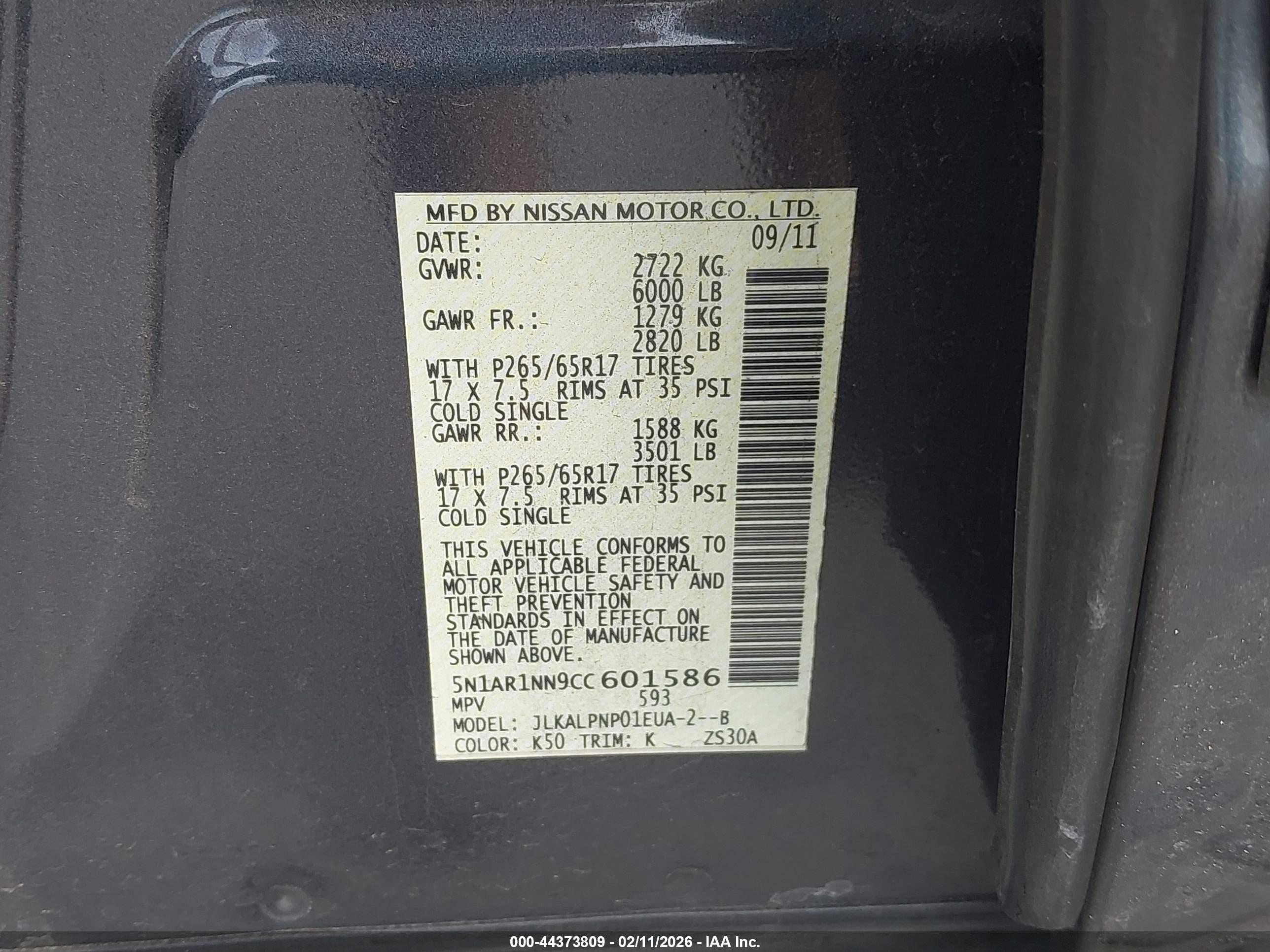 NISSAN PATHFINDER image 9