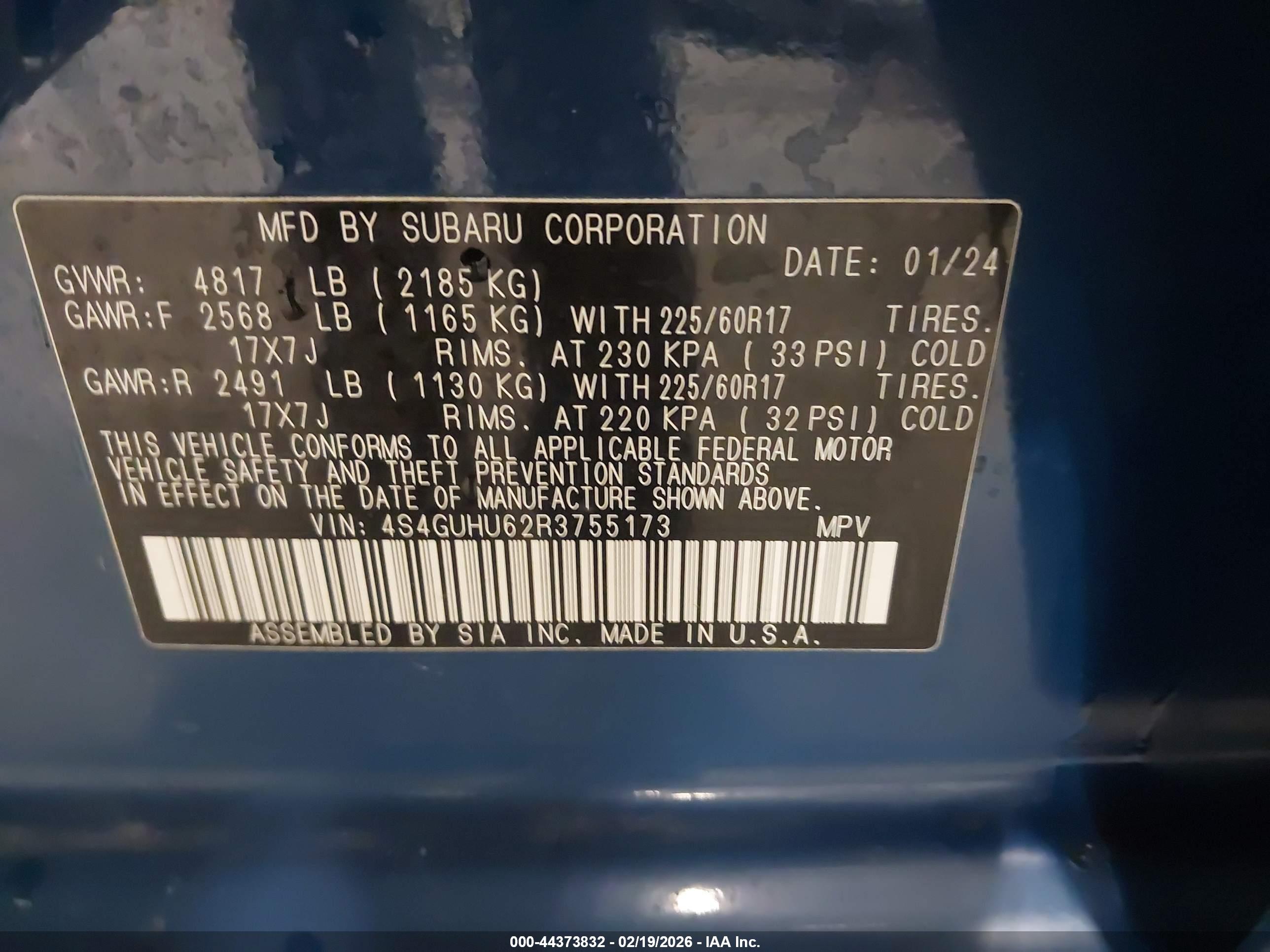 SUBARU CROSSTREK image 9