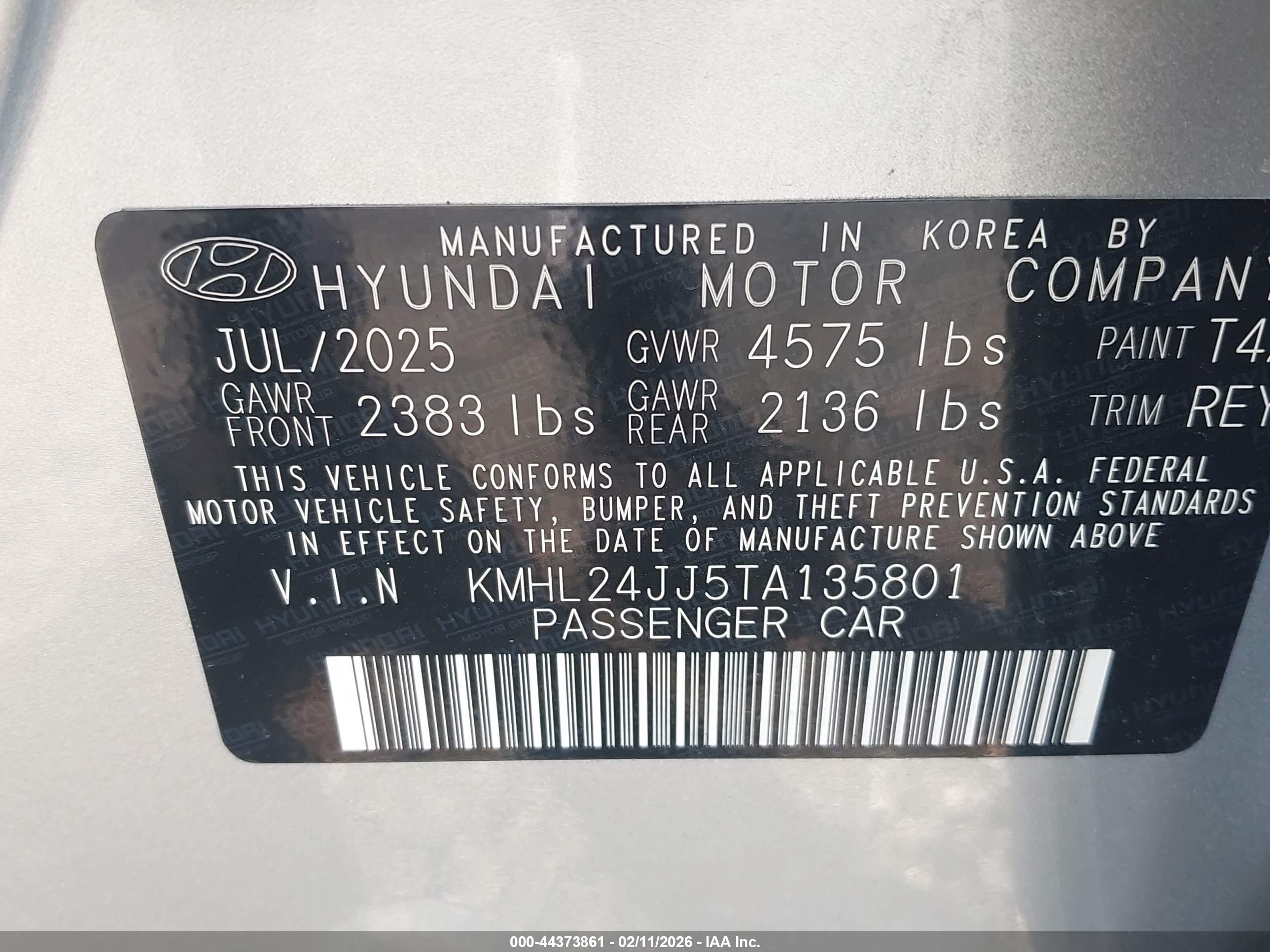 HYUNDAI SONATA image 9
