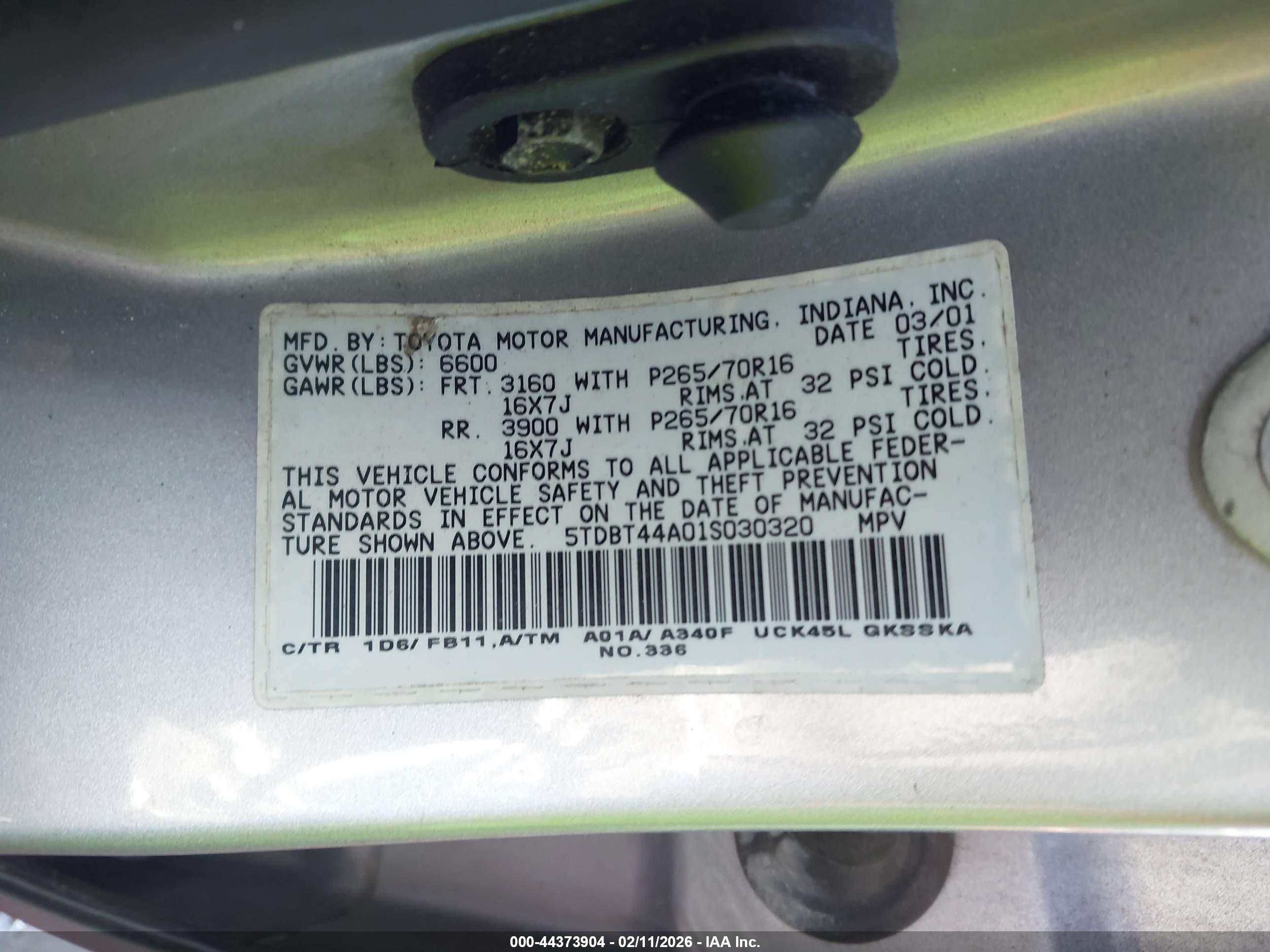 TOYOTA SEQUOIA image 9