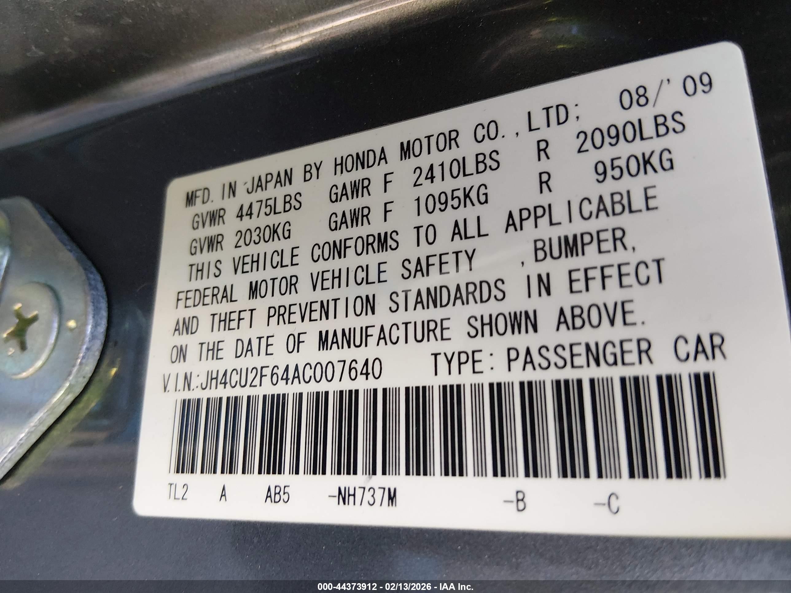 ACURA TSX image 9