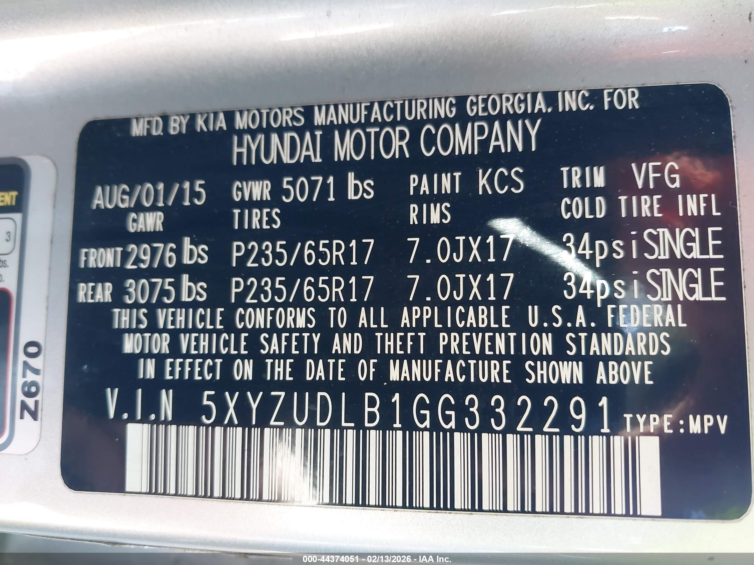 HYUNDAI SANTA image 9