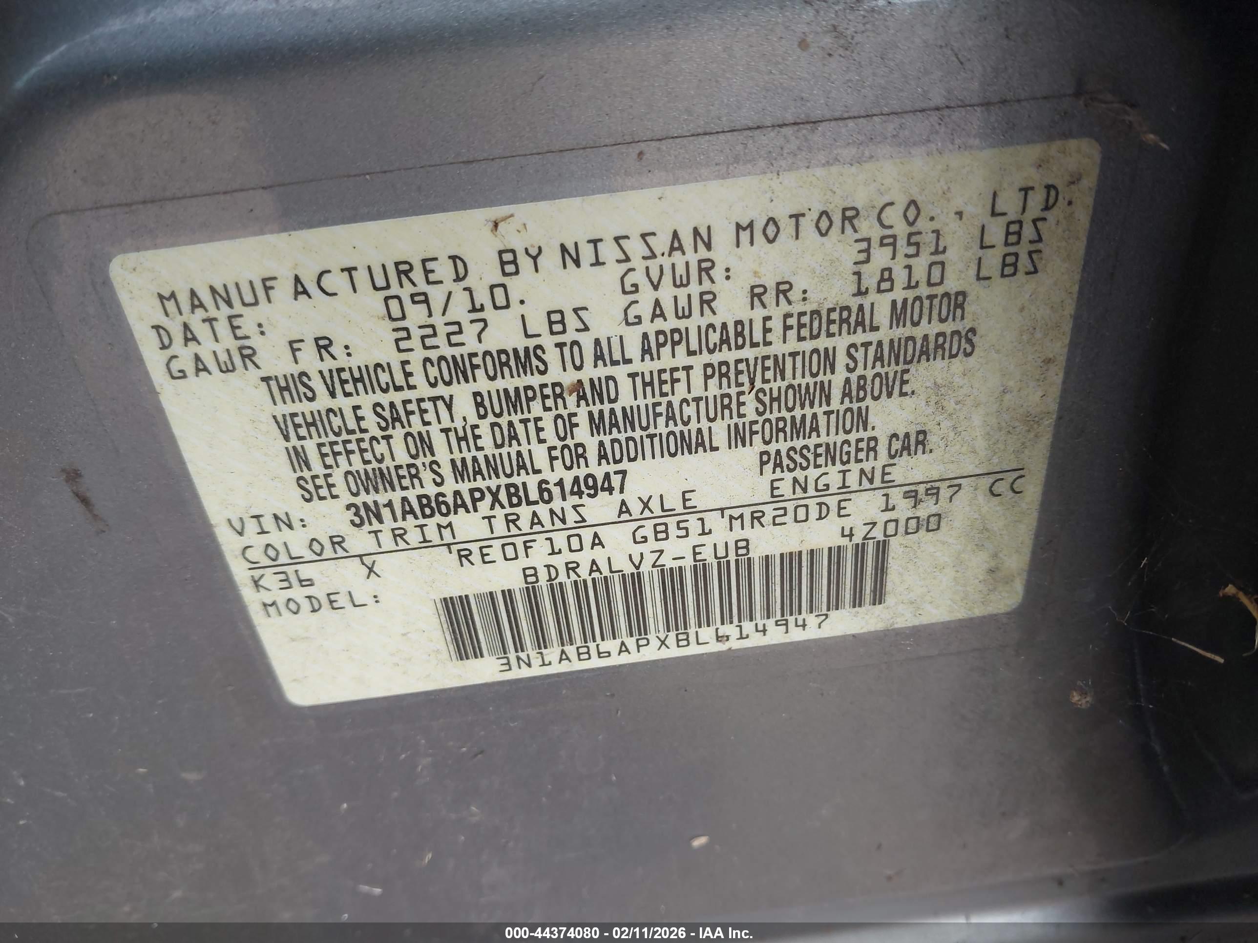 NISSAN SENTRA image 9