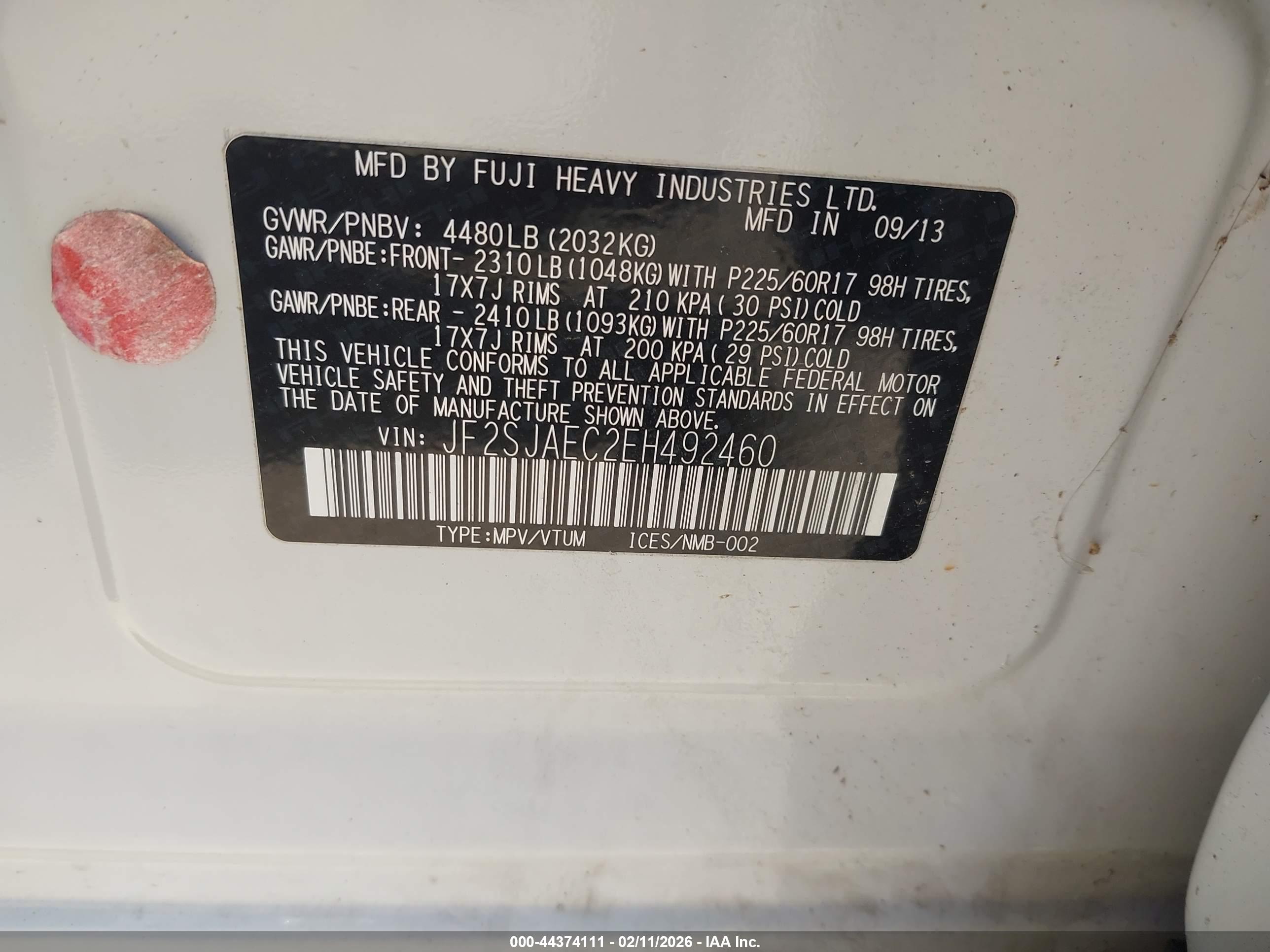 SUBARU FORESTER image 9