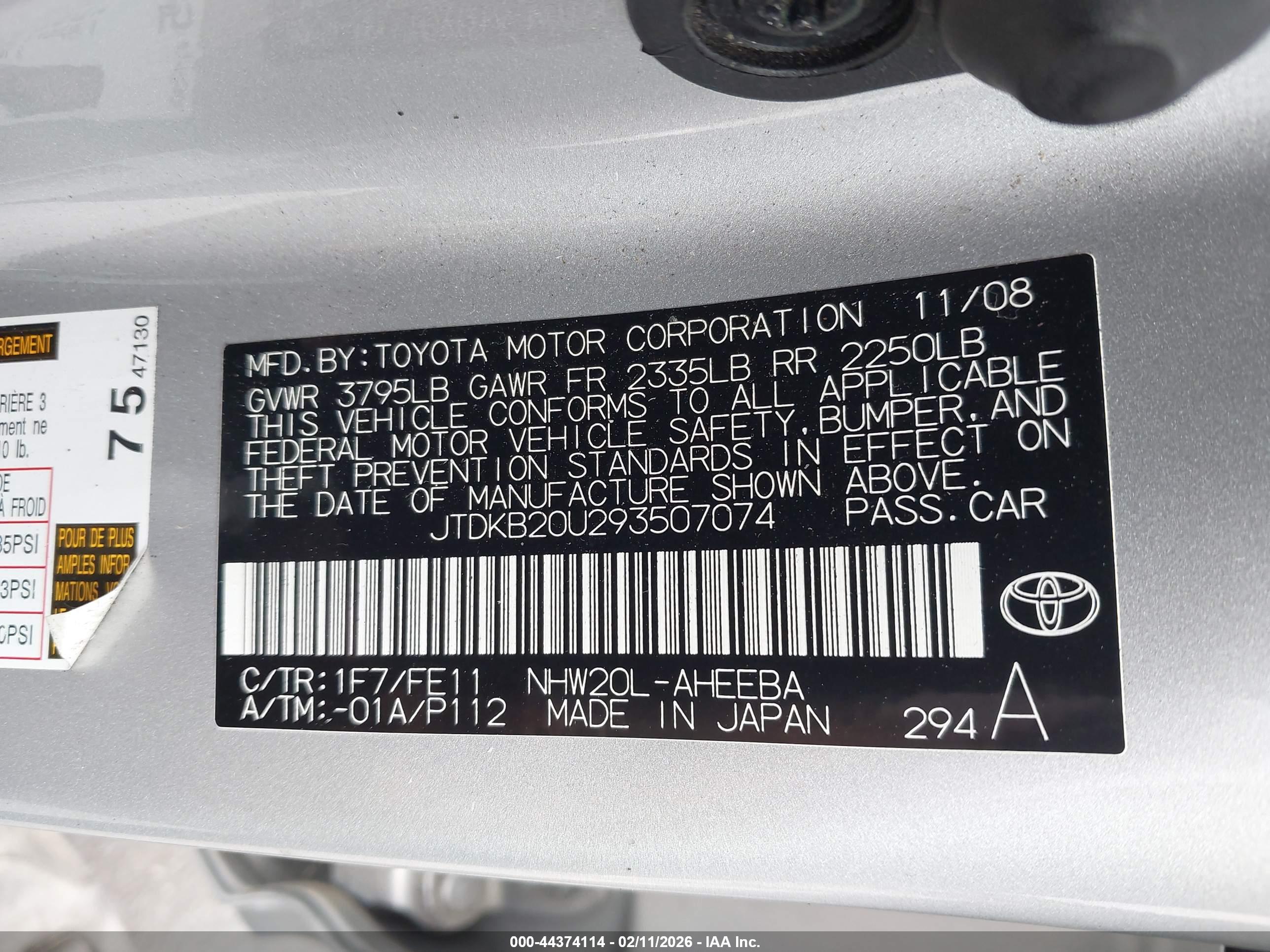 TOYOTA PRIUS image 9