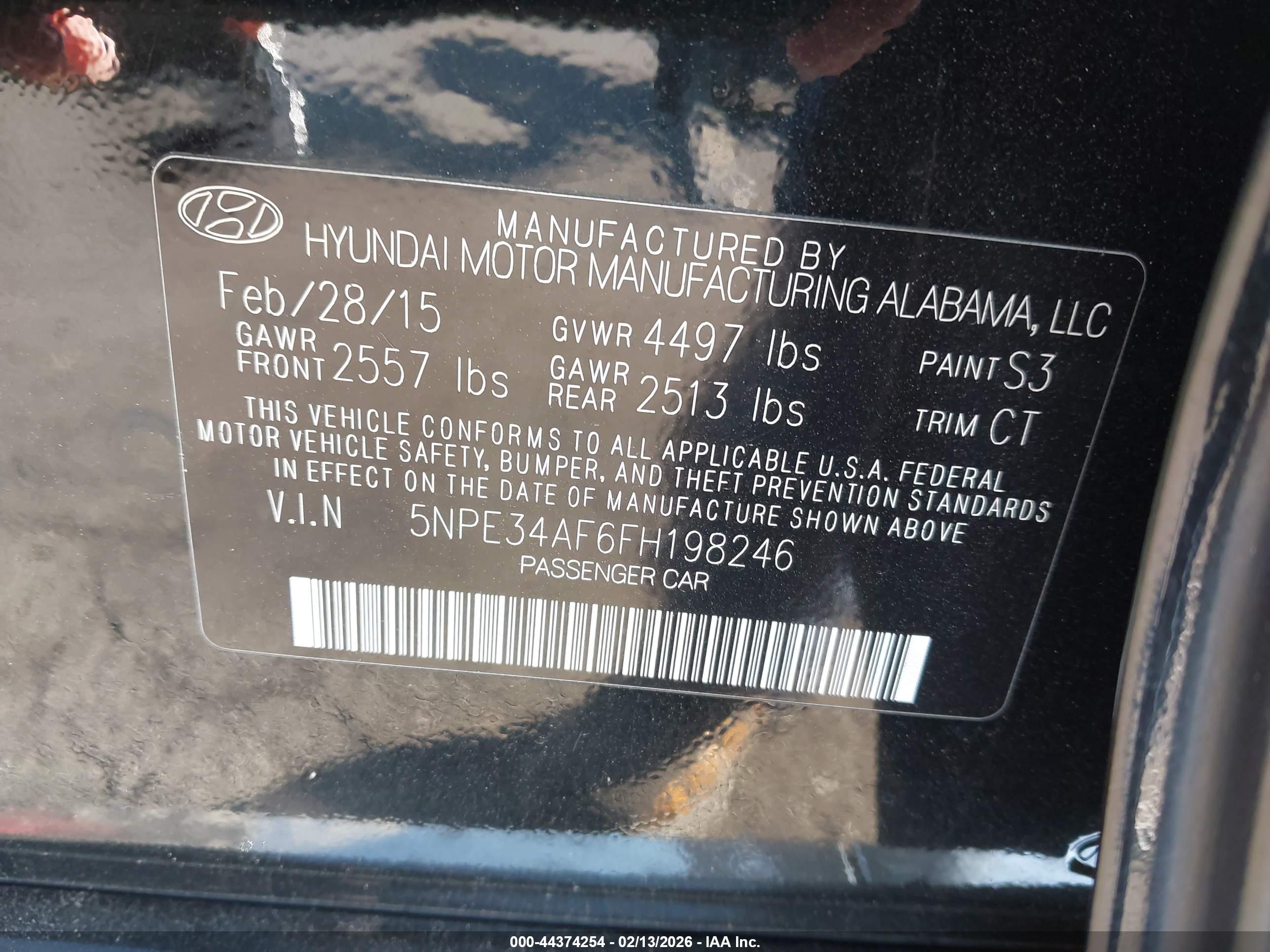HYUNDAI SONATA image 9