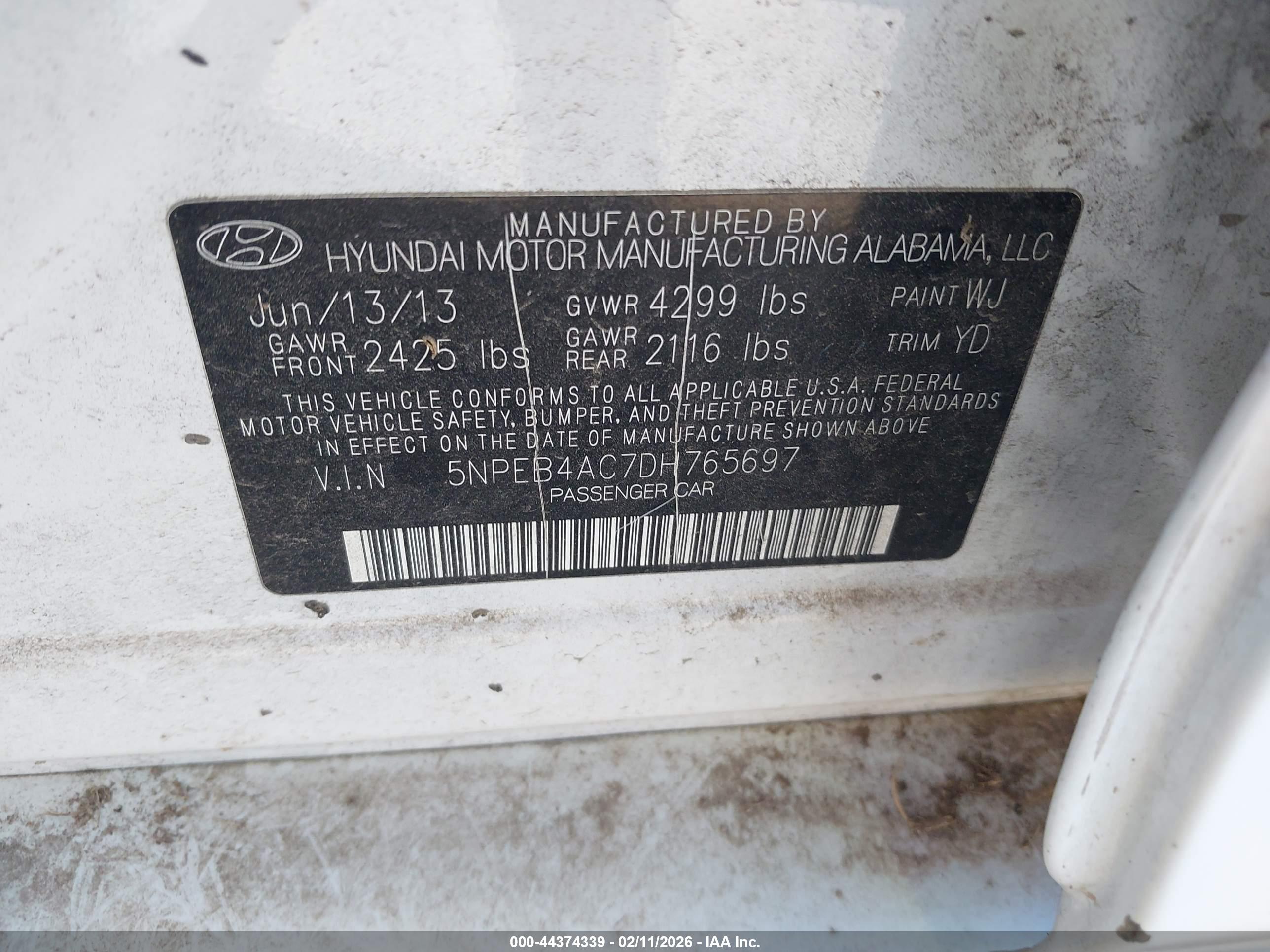 HYUNDAI SONATA image 9