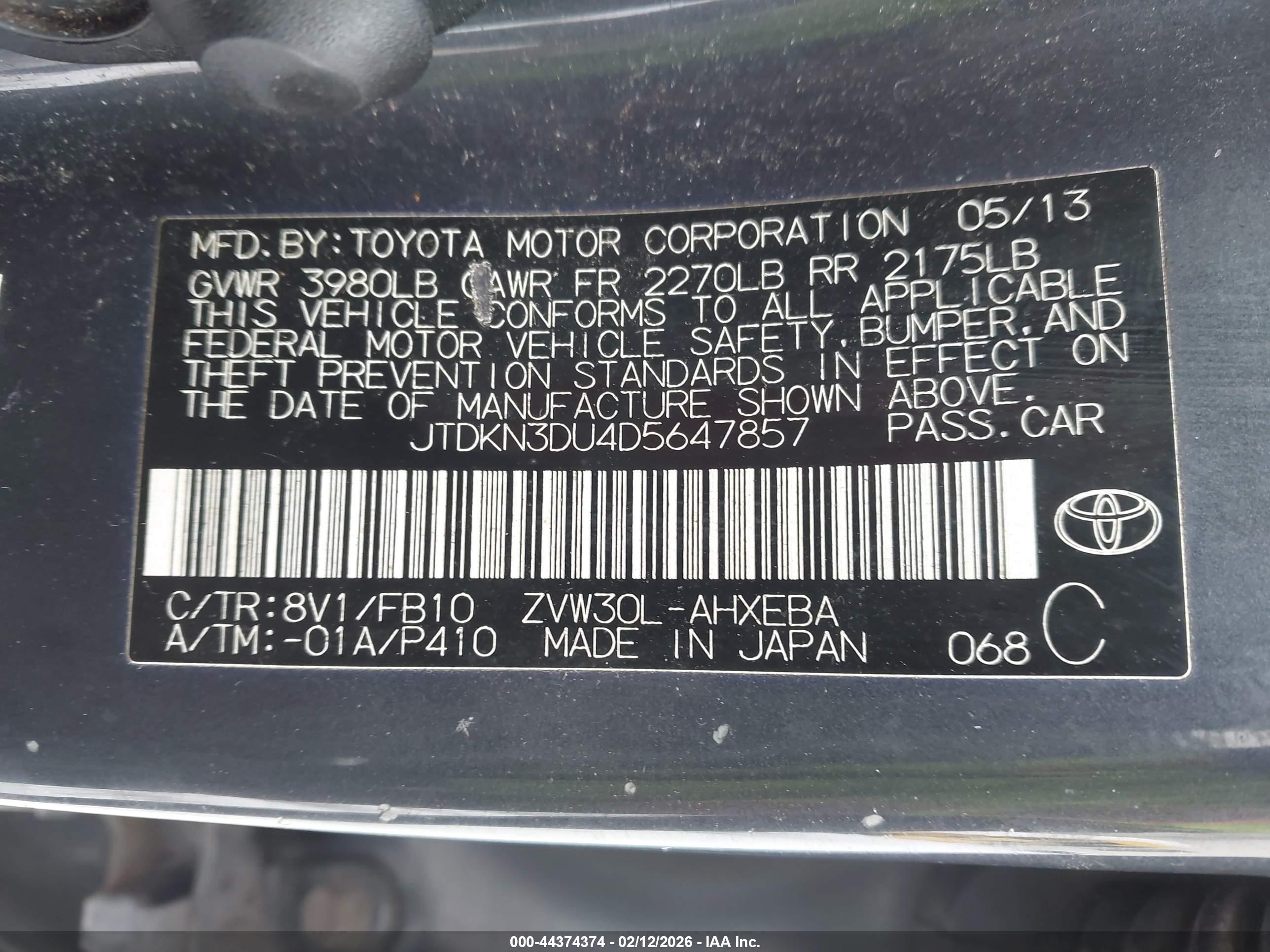 TOYOTA PRIUS image 9