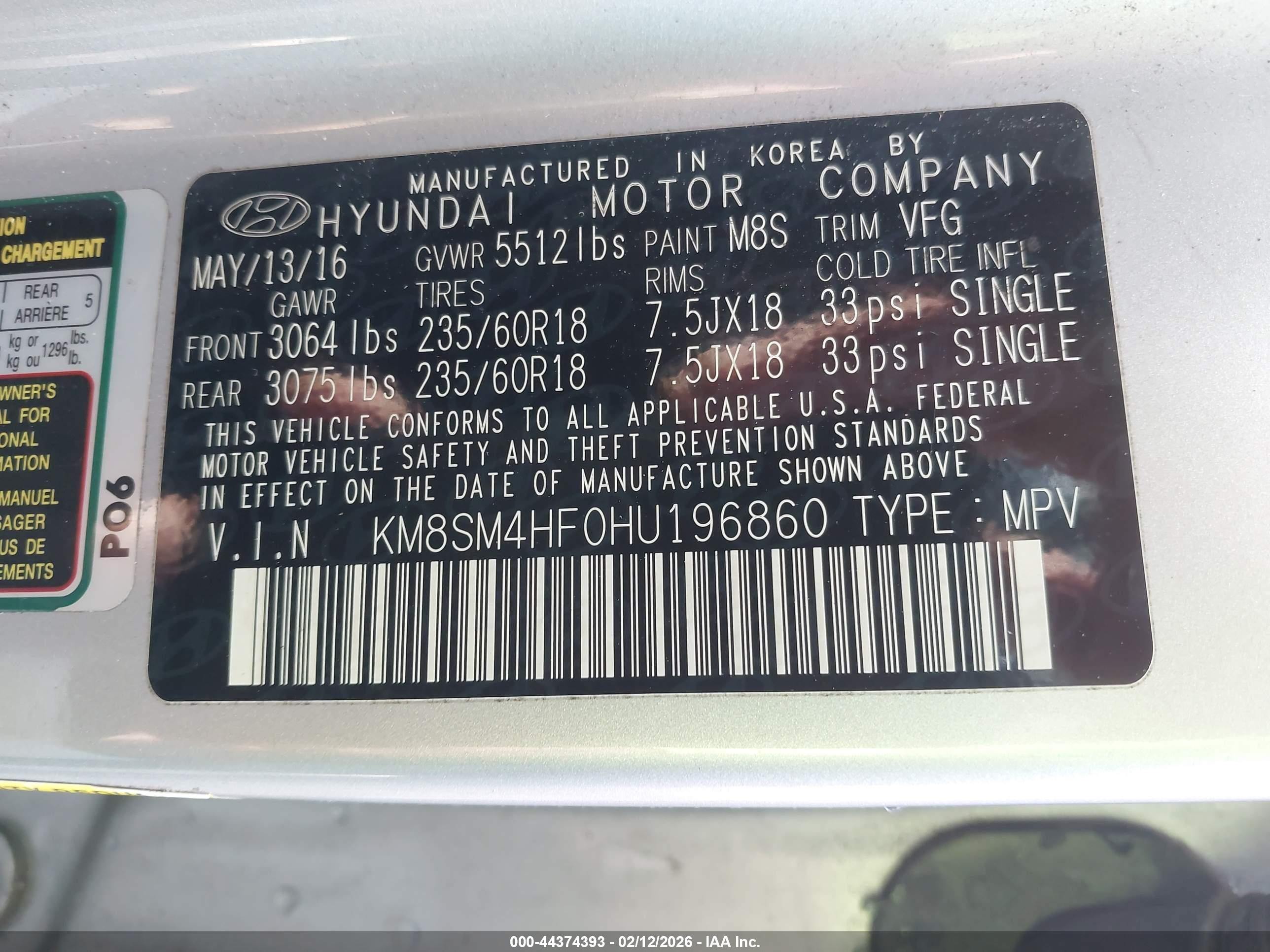 HYUNDAI SANTA image 9