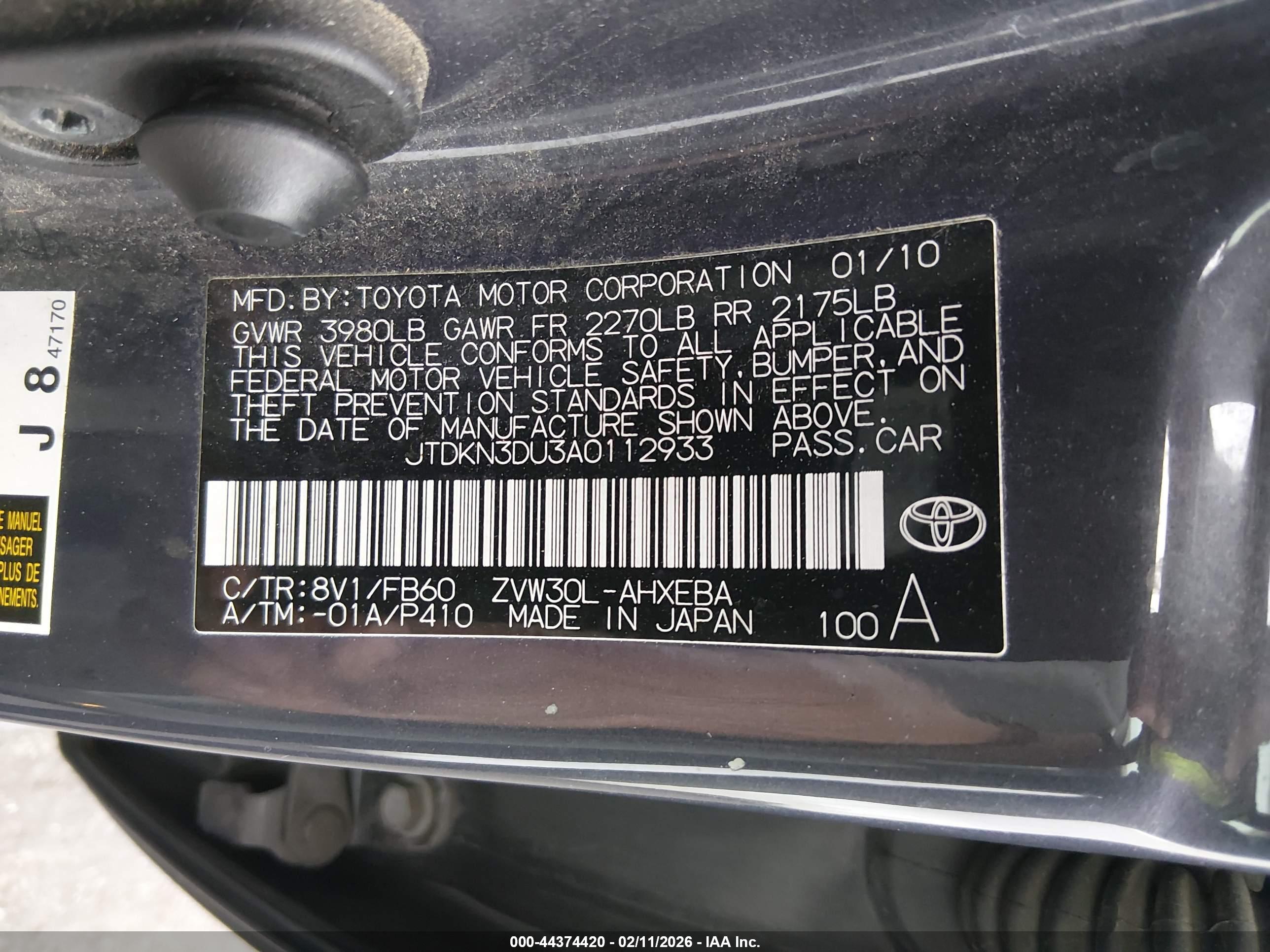 TOYOTA PRIUS image 9