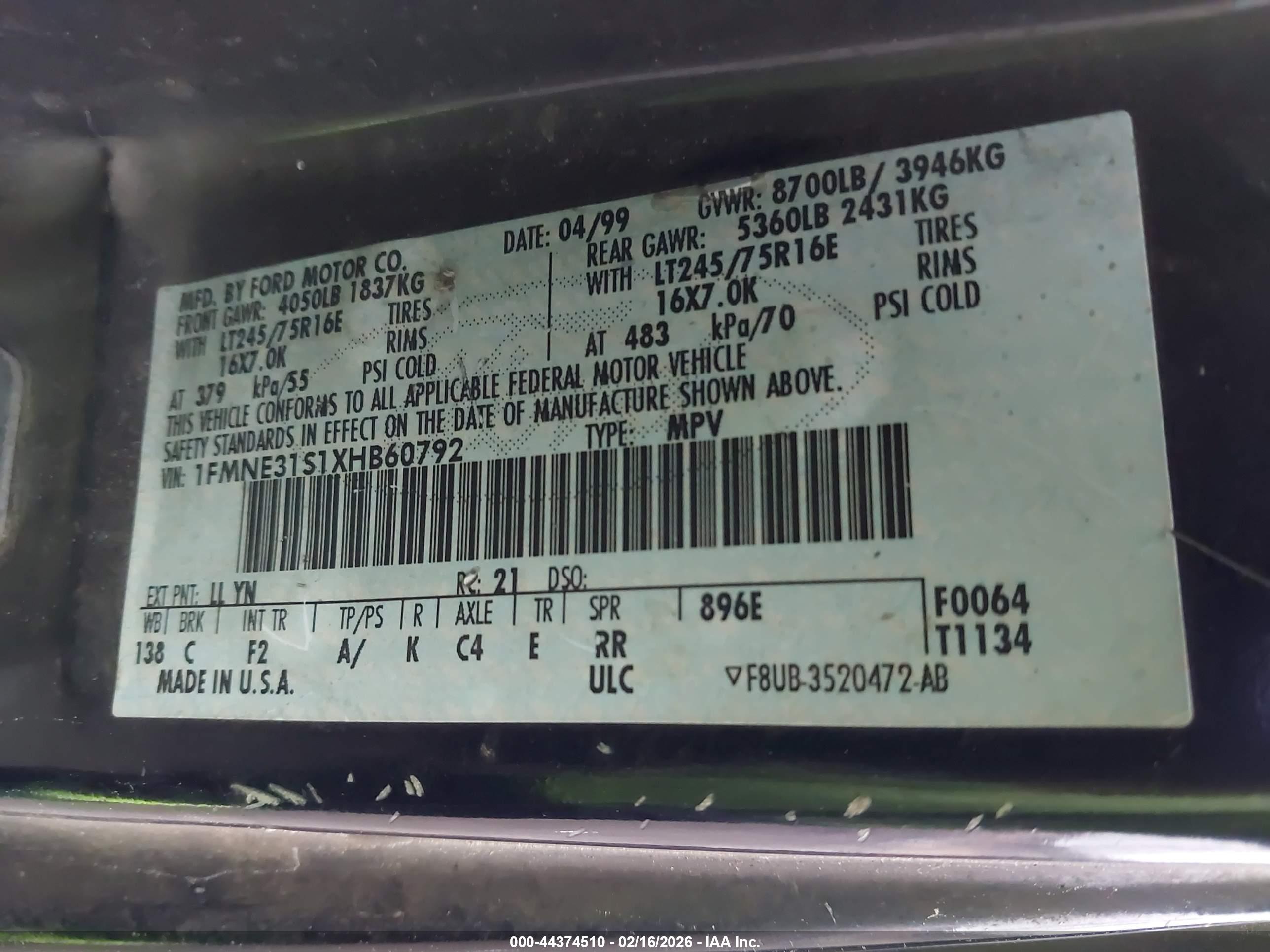 FORD E-350 image 9