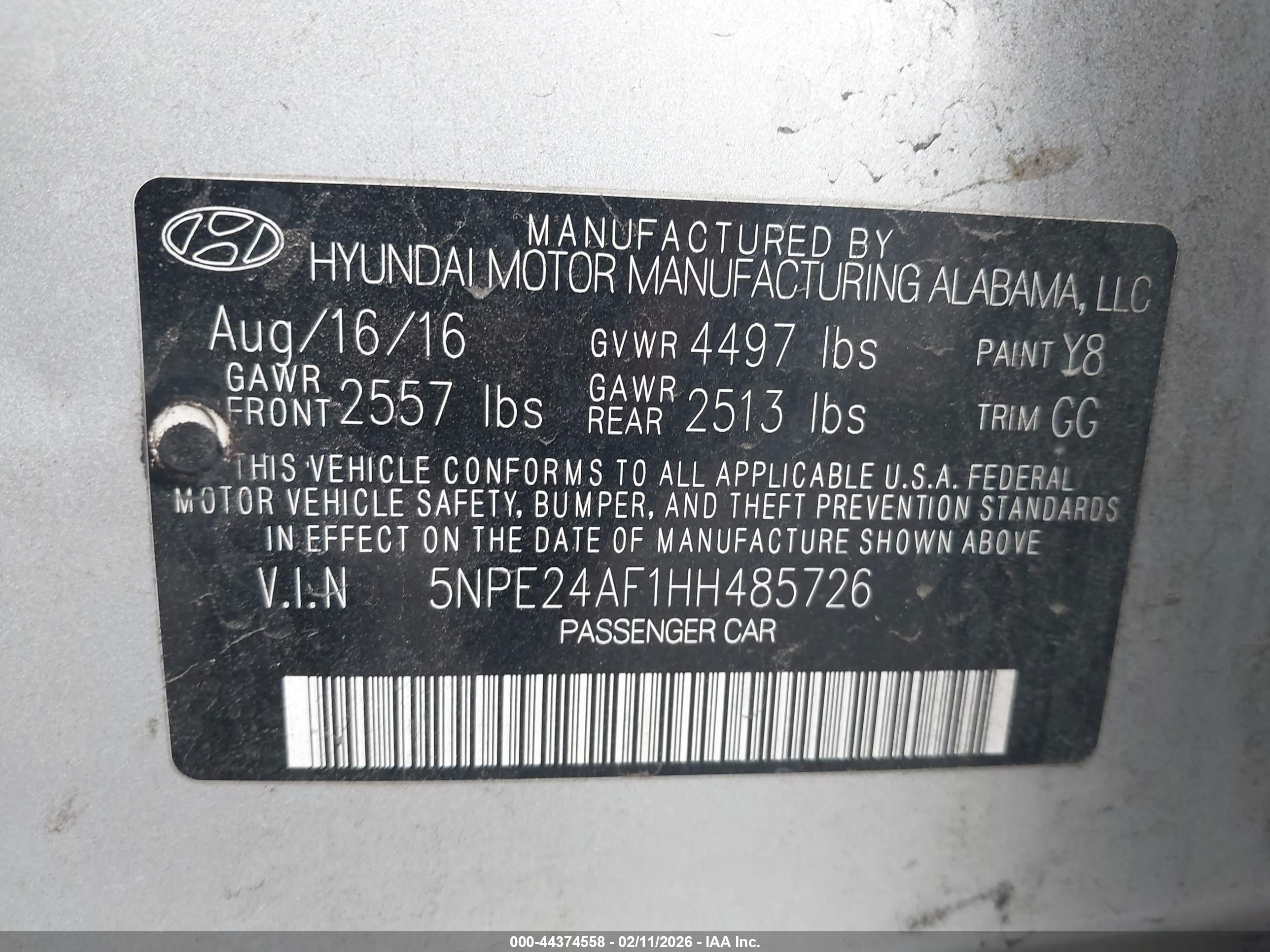 HYUNDAI SONATA image 9
