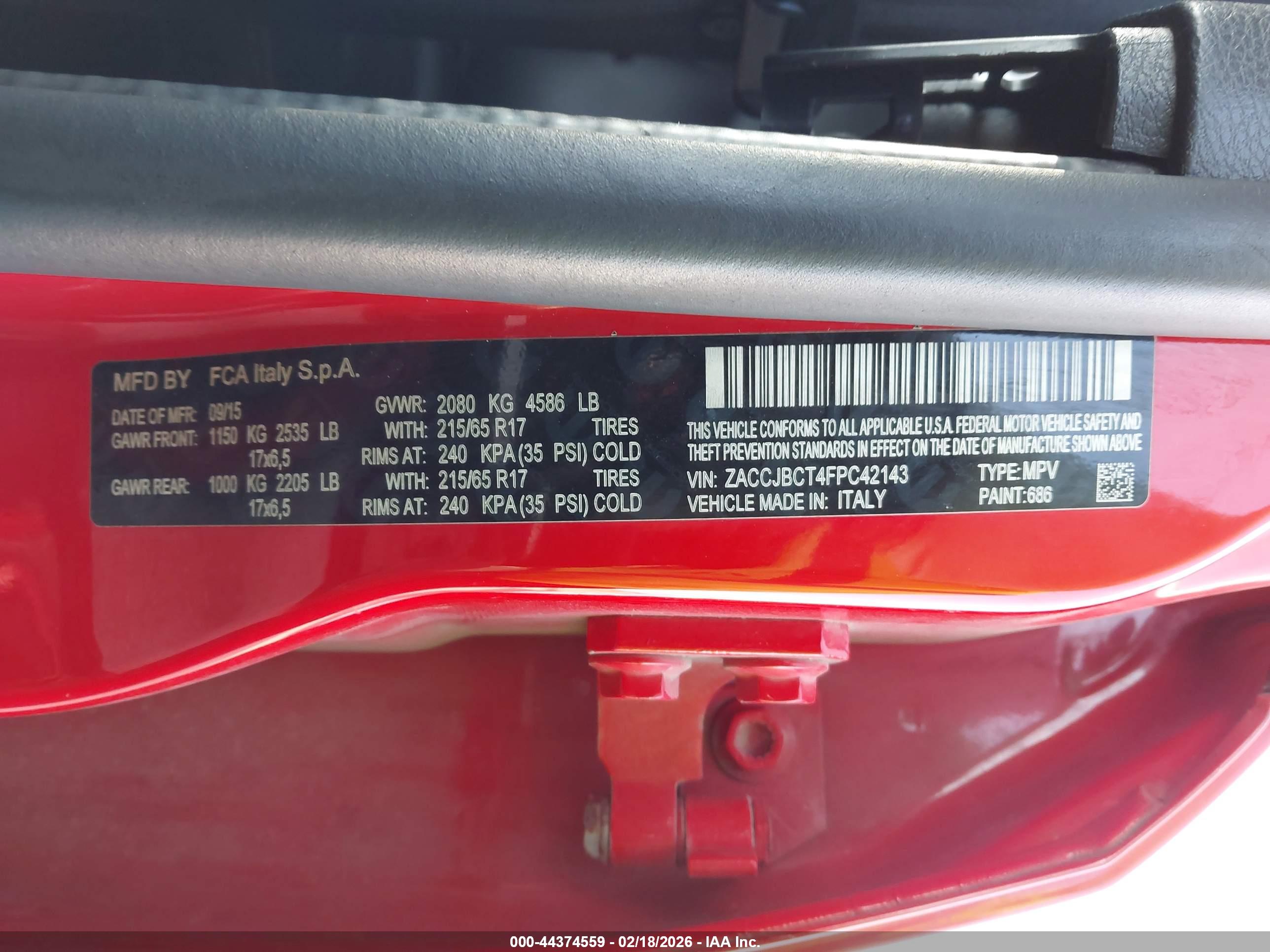 JEEP RENEGADE image 9