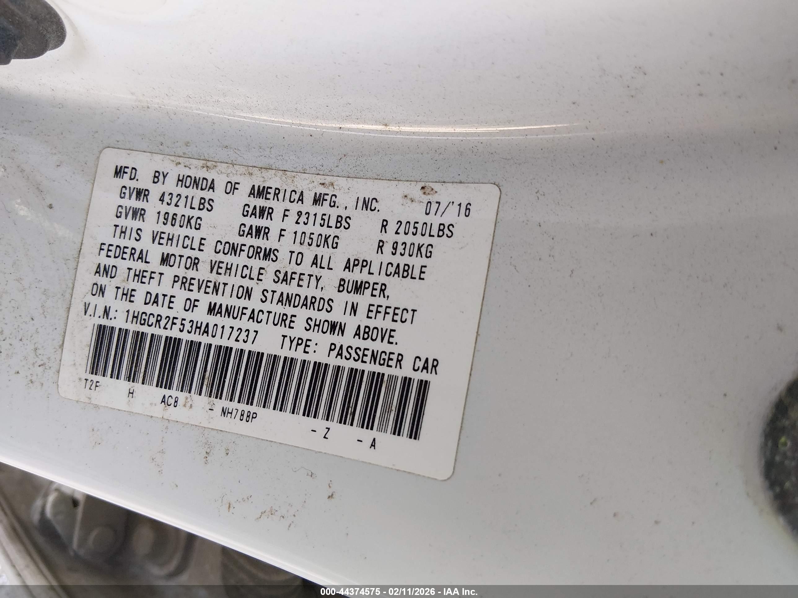 HONDA ACCORD image 9