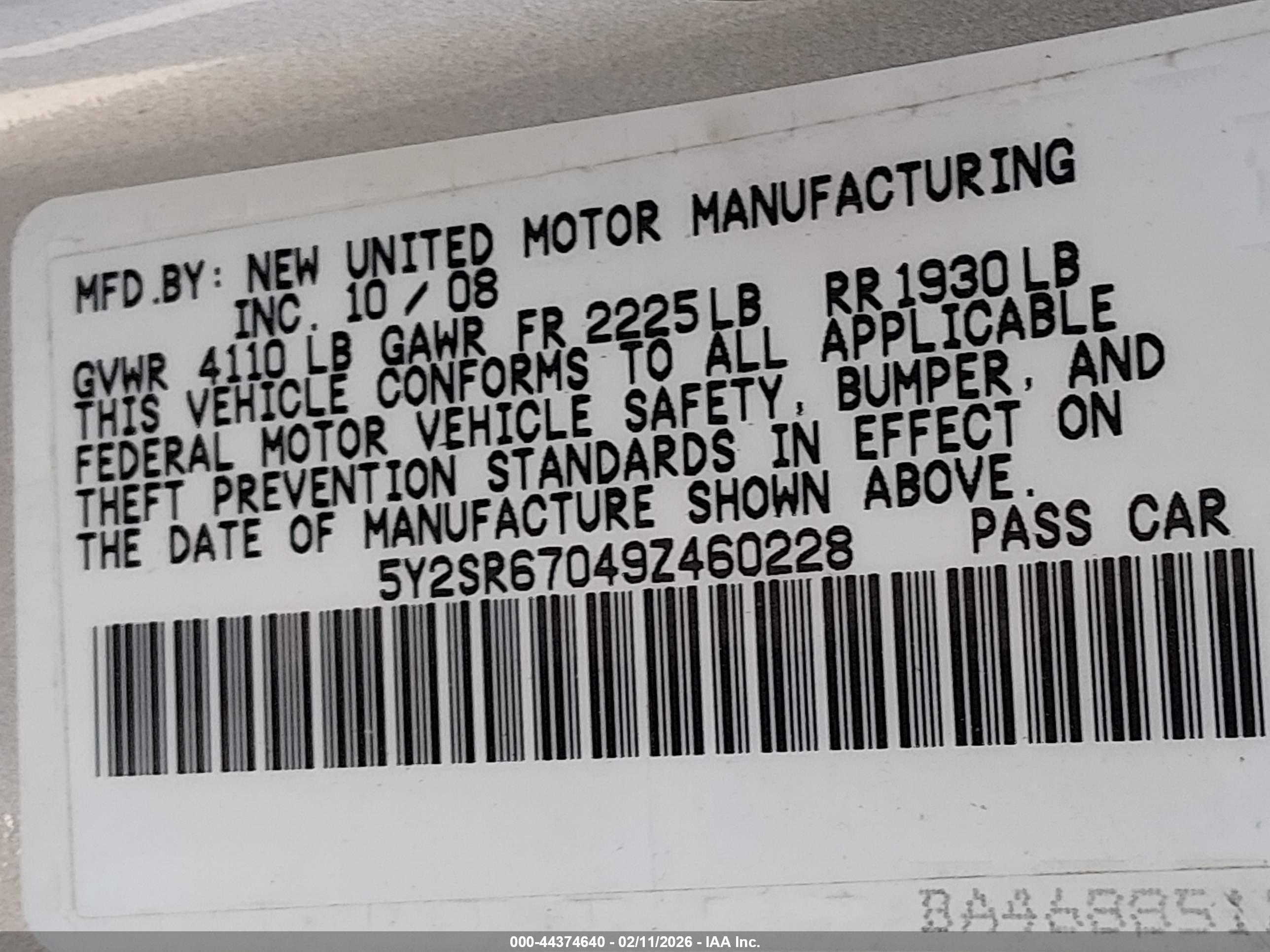 PONTIAC VIBE image 9