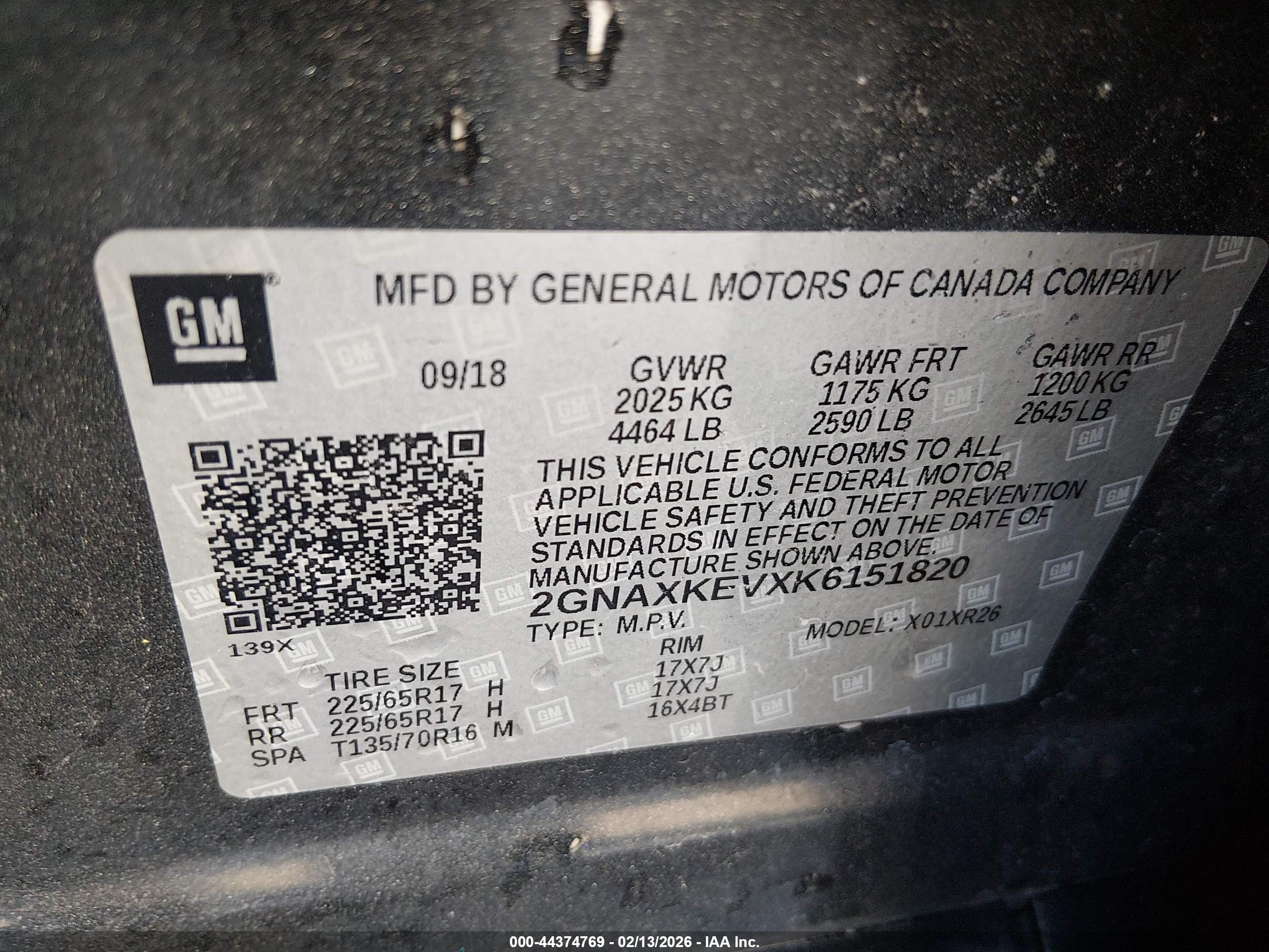 CHEVROLET EQUINOX image 9