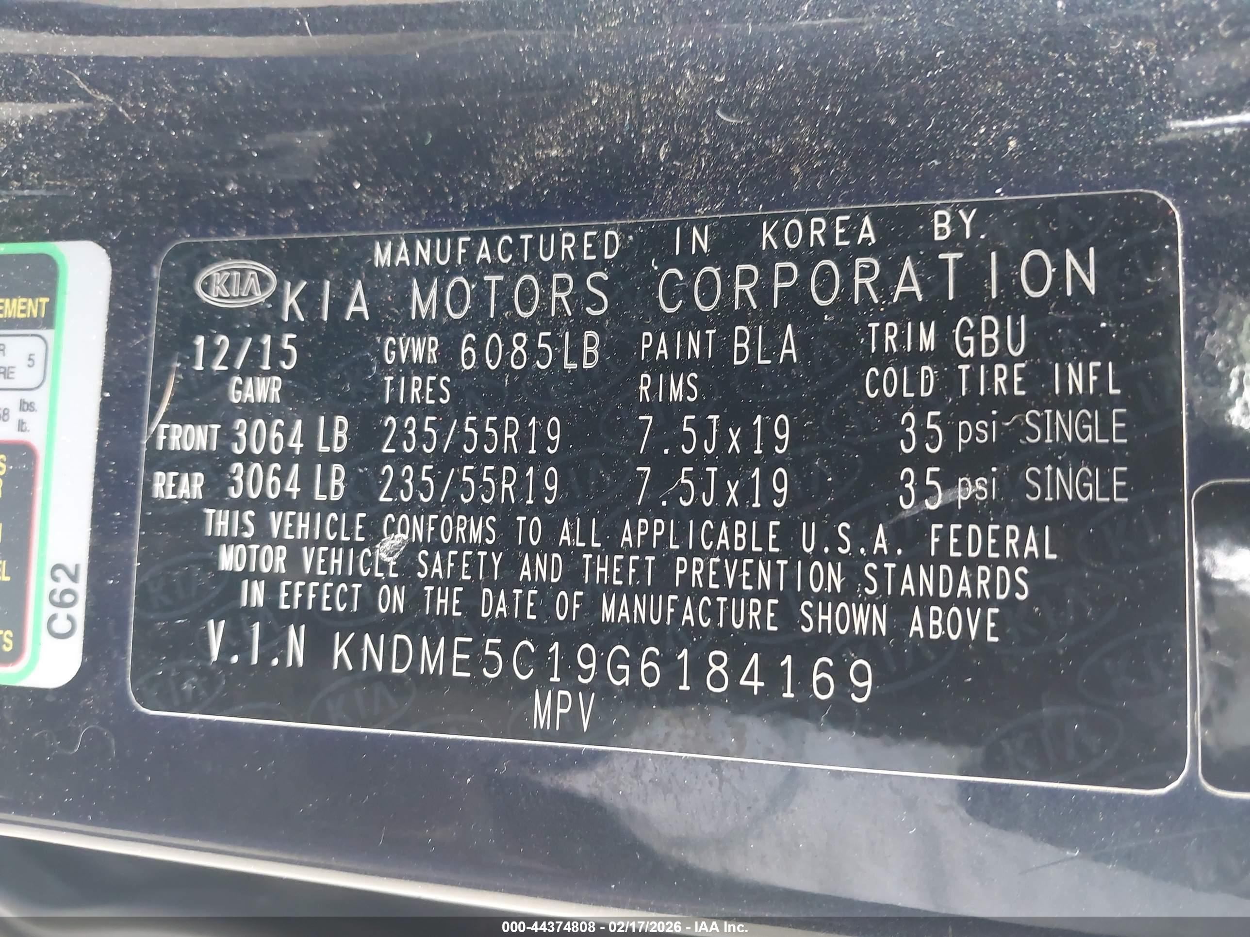 KIA SEDONA image 9