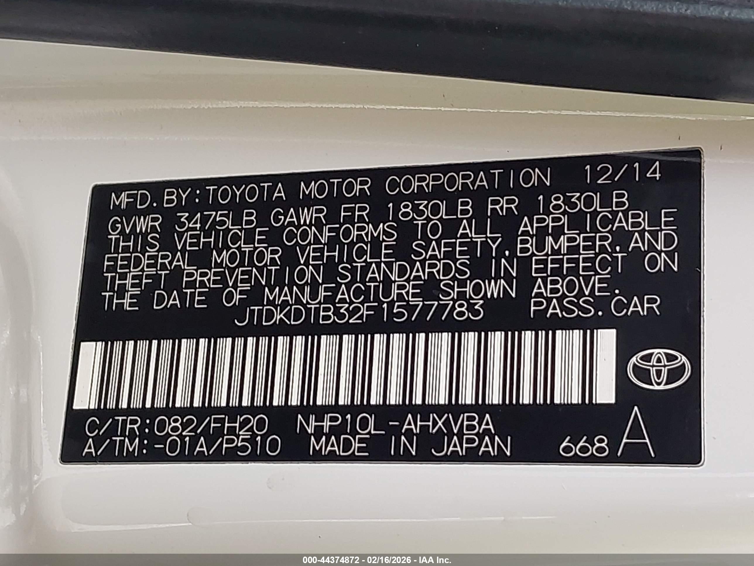 TOYOTA PRIUS image 9