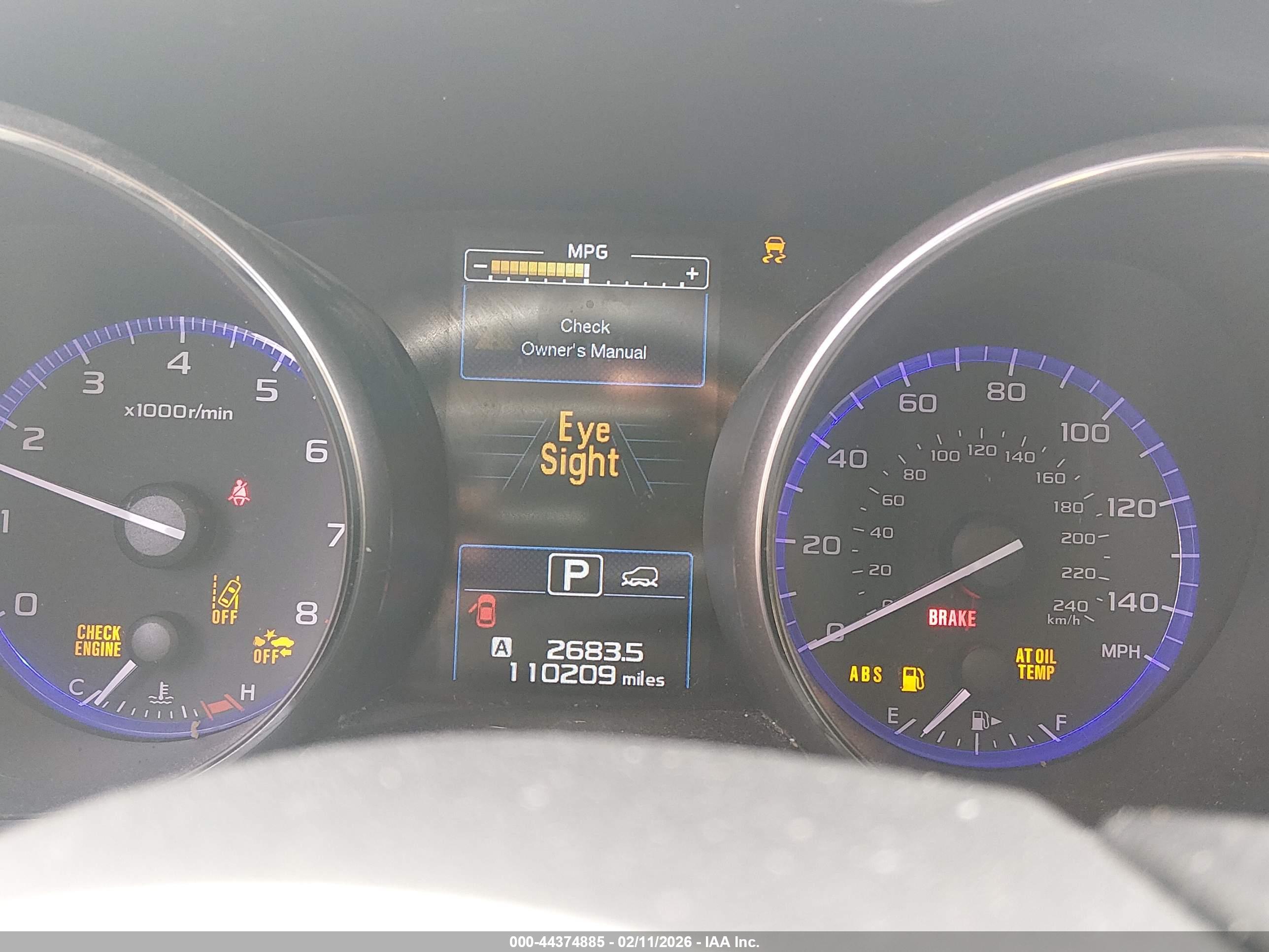 SUBARU OUTBACK image 7