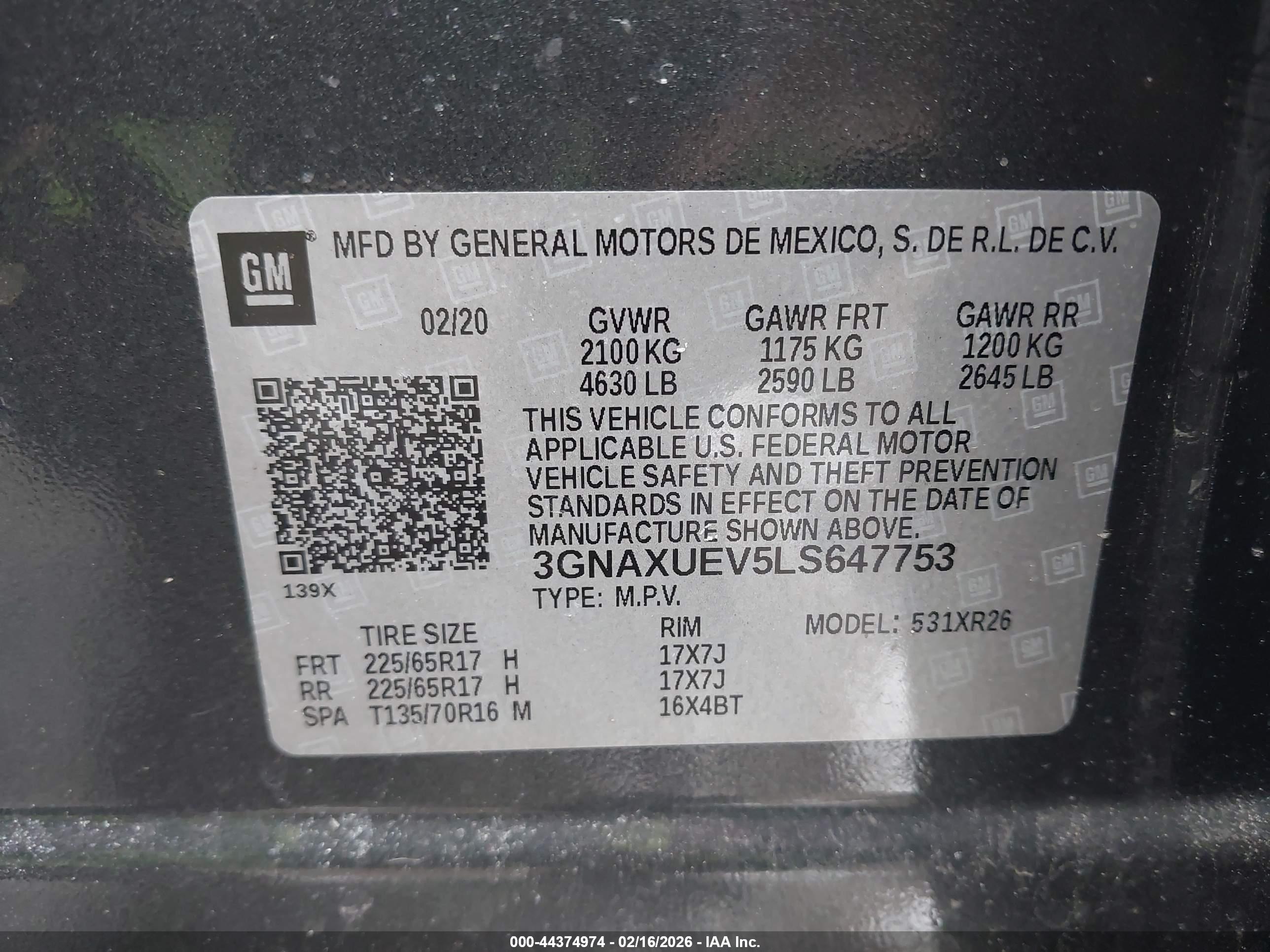 CHEVROLET EQUINOX image 9