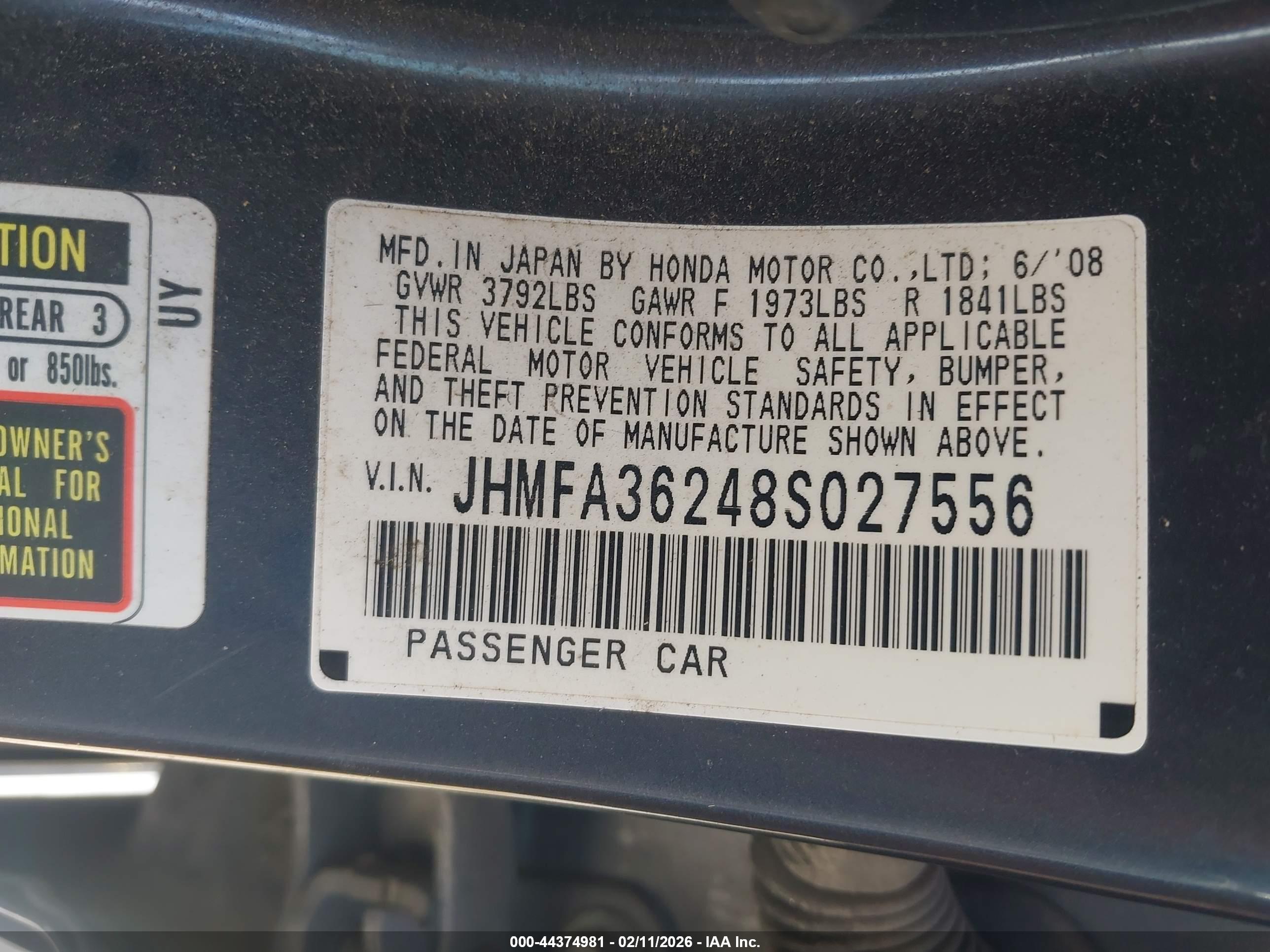 HONDA CIVIC image 9