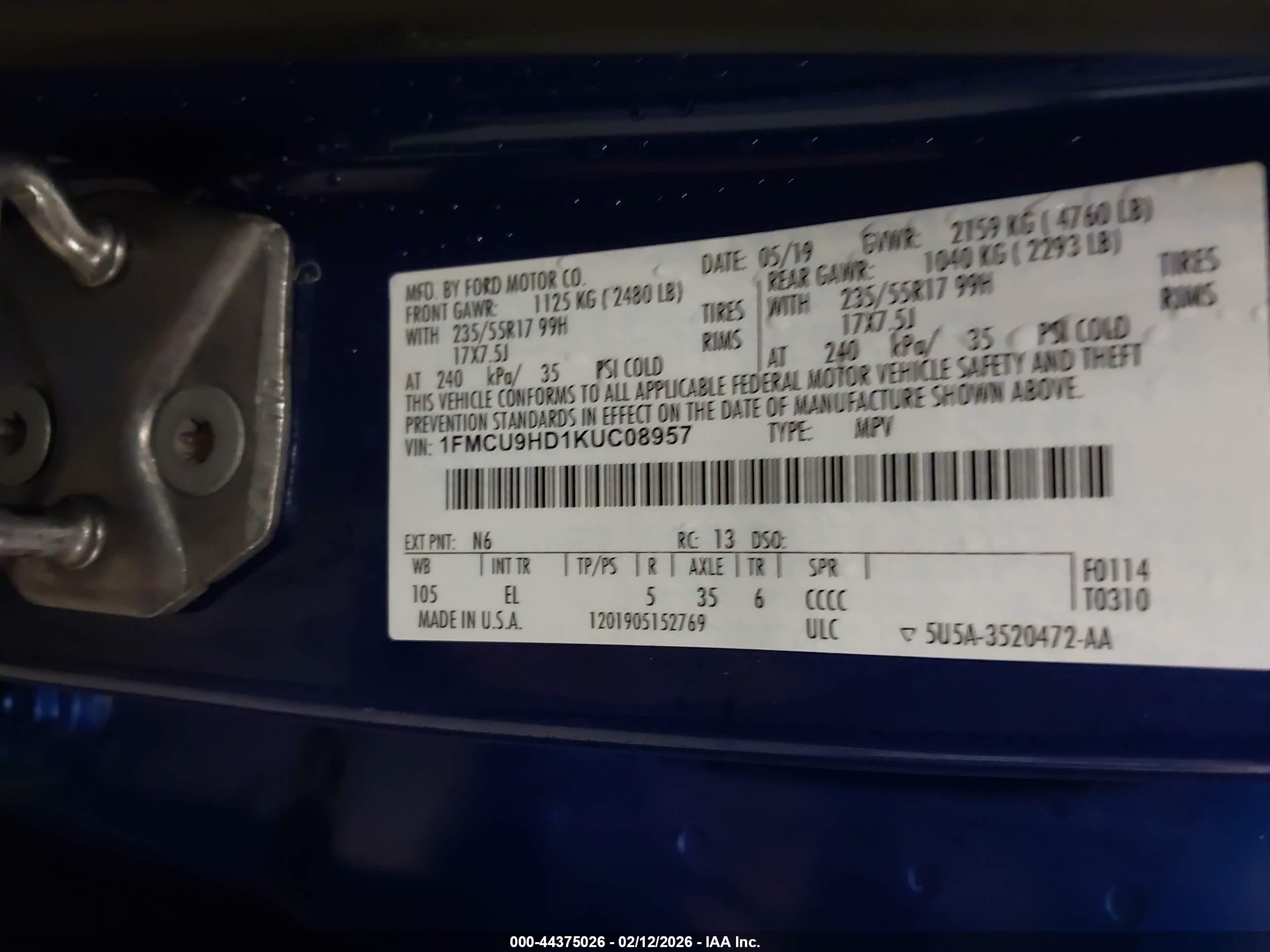FORD ESCAPE image 9