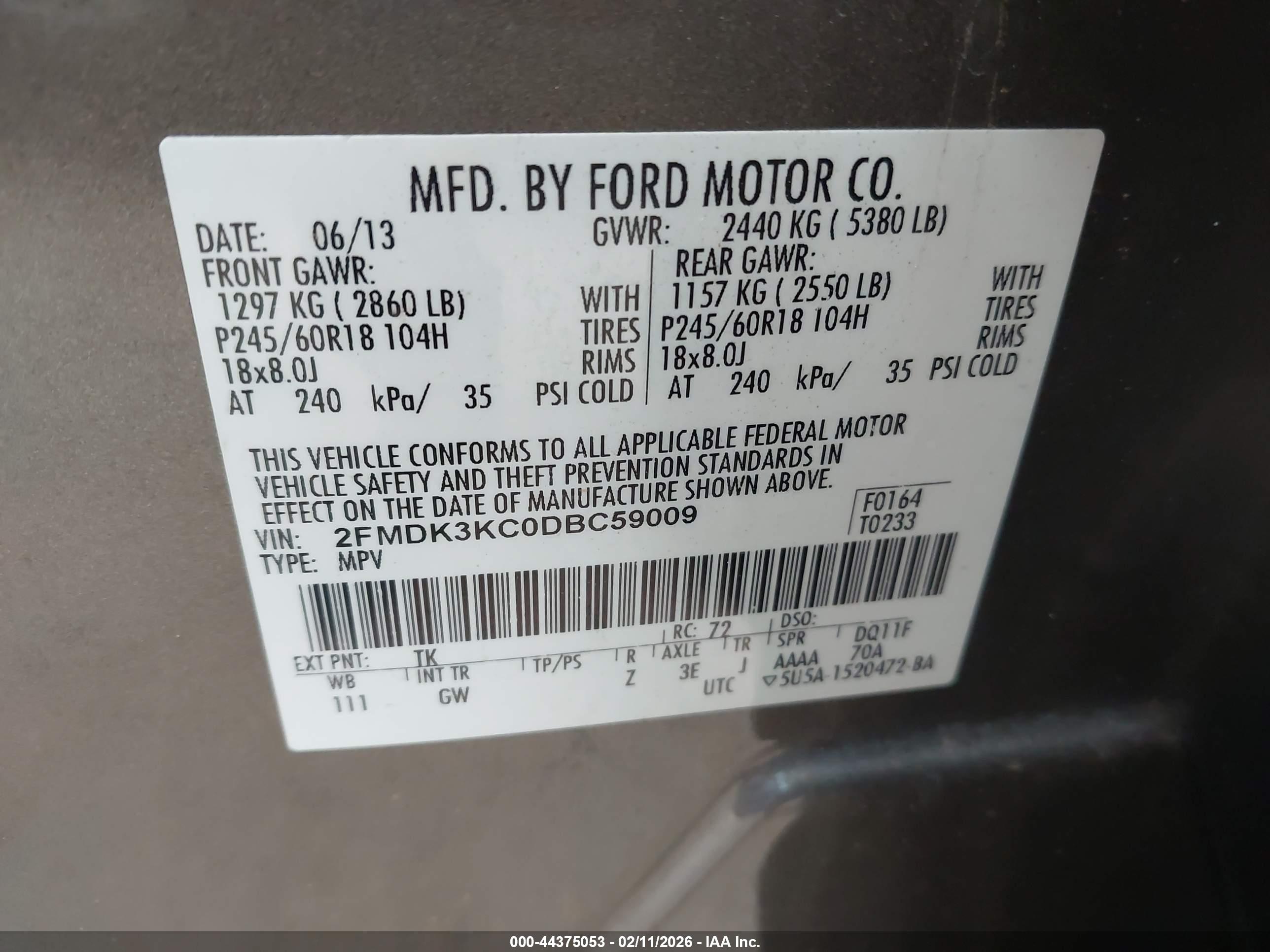 FORD EDGE image 9