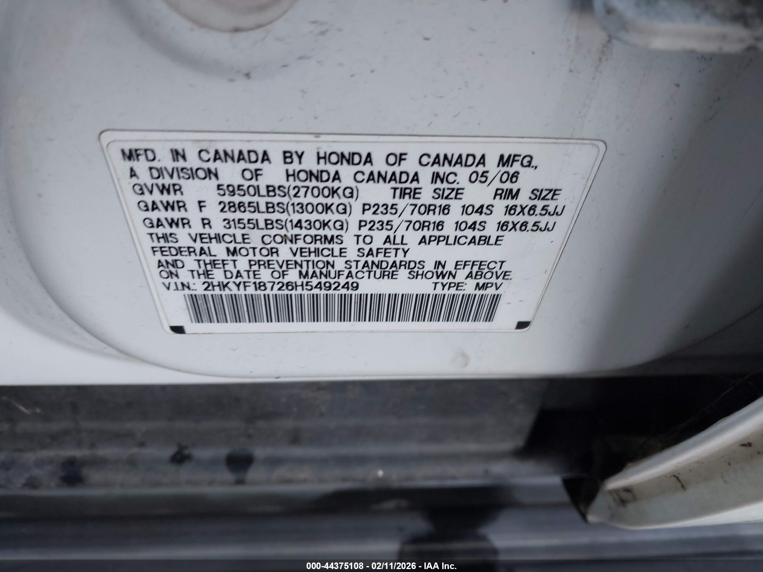 HONDA PILOT image 9