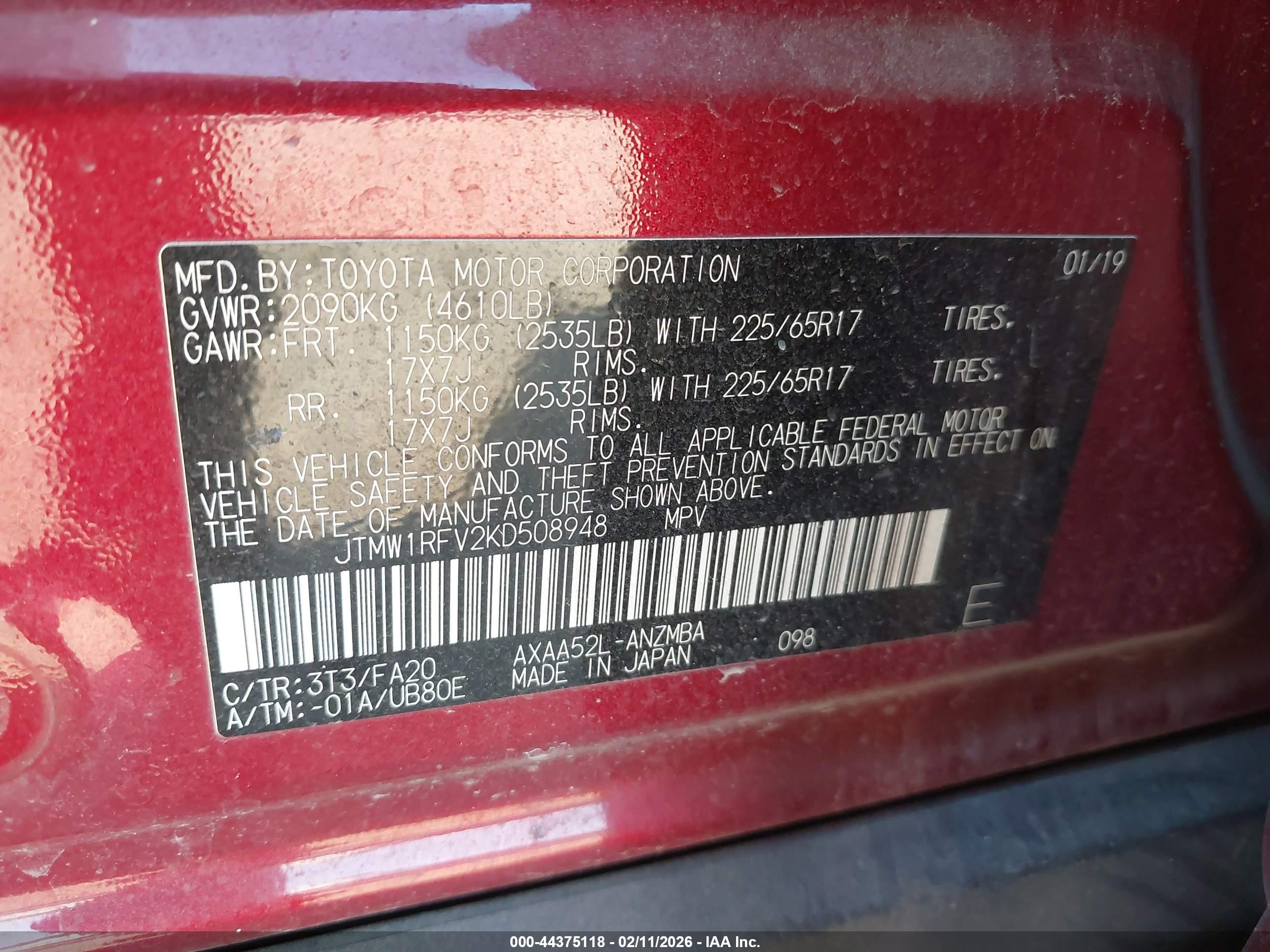TOYOTA RAV4 image 9