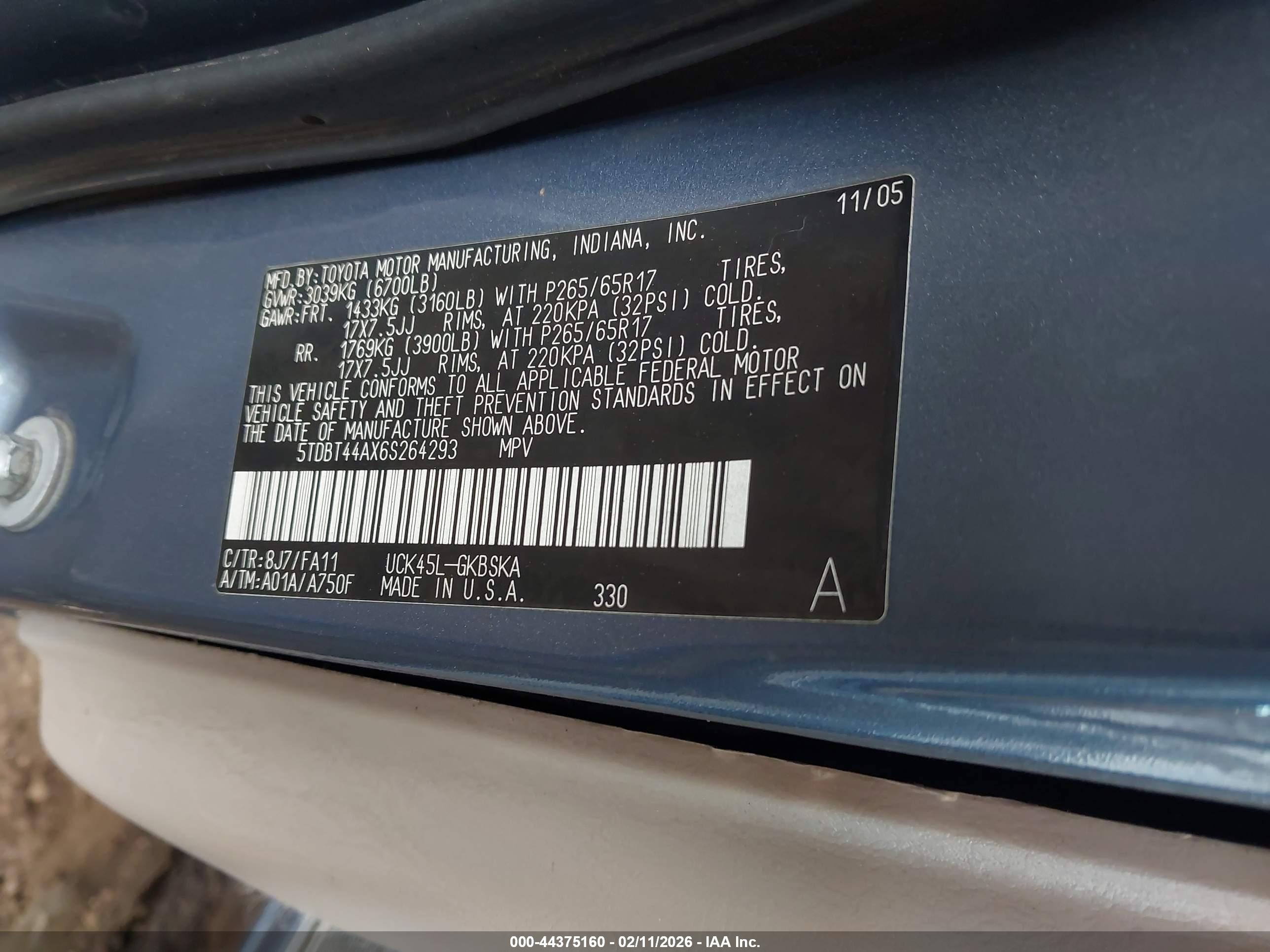 TOYOTA SEQUOIA image 9