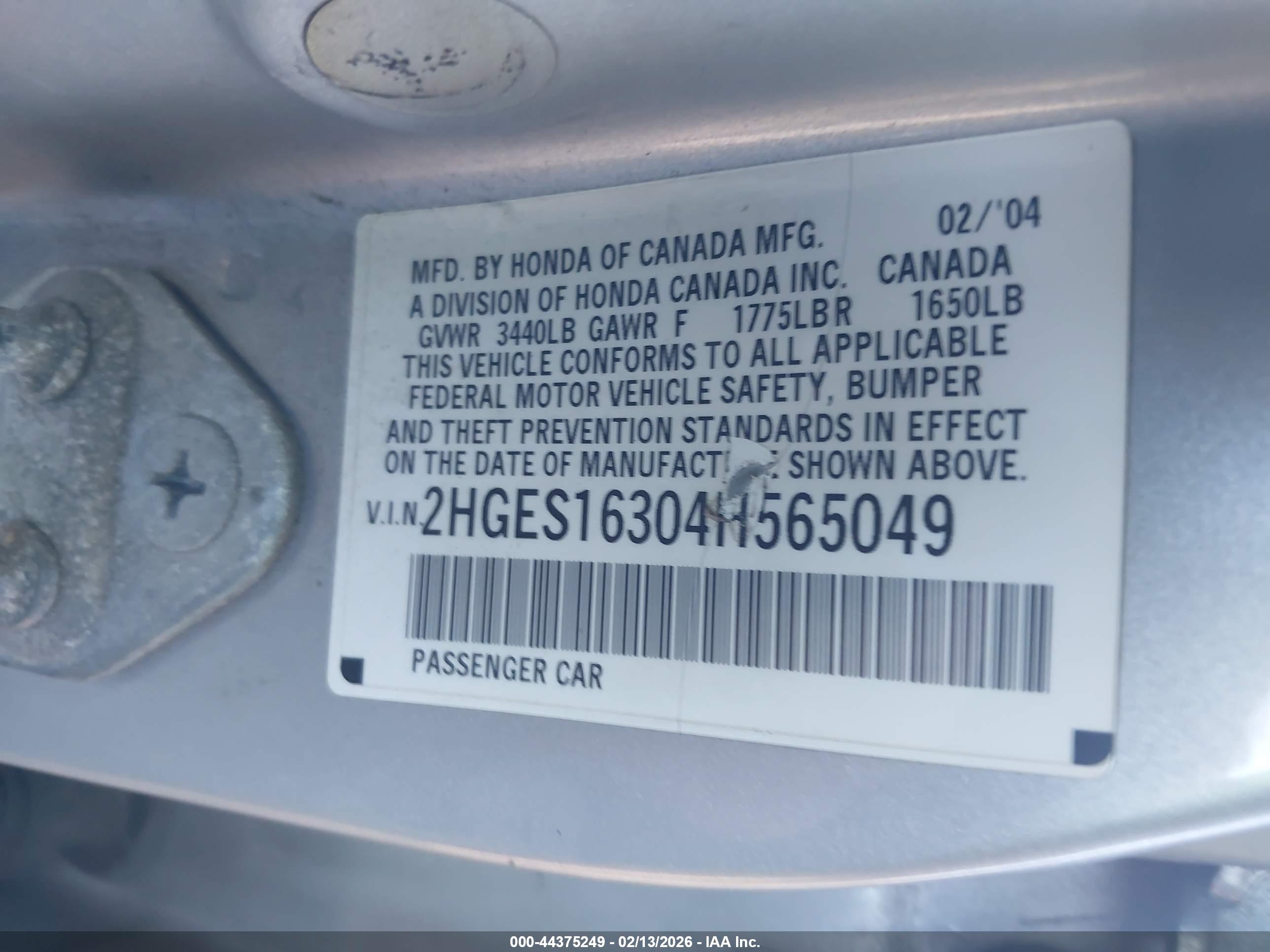 HONDA CIVIC image 9