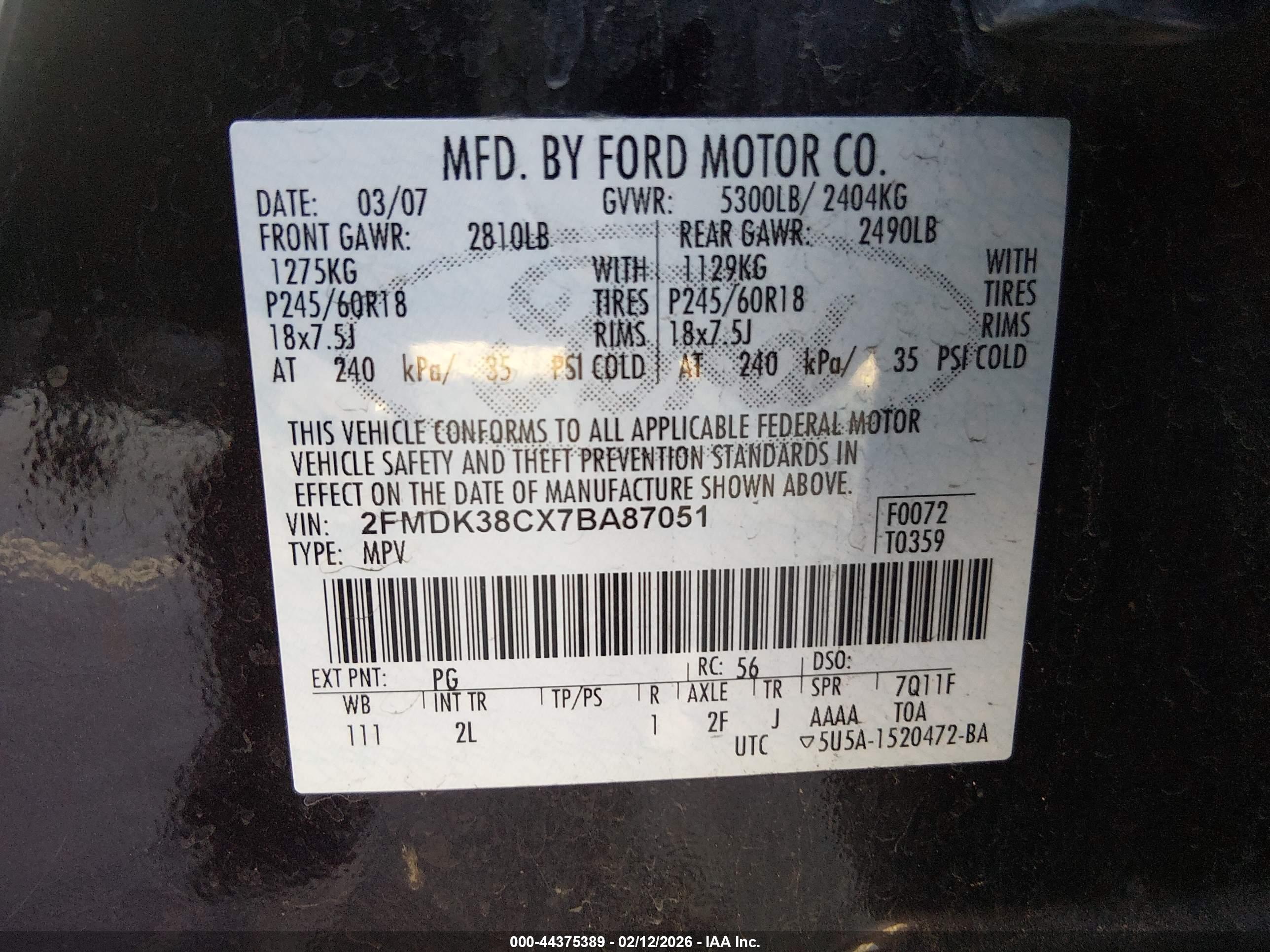 FORD EDGE image 9
