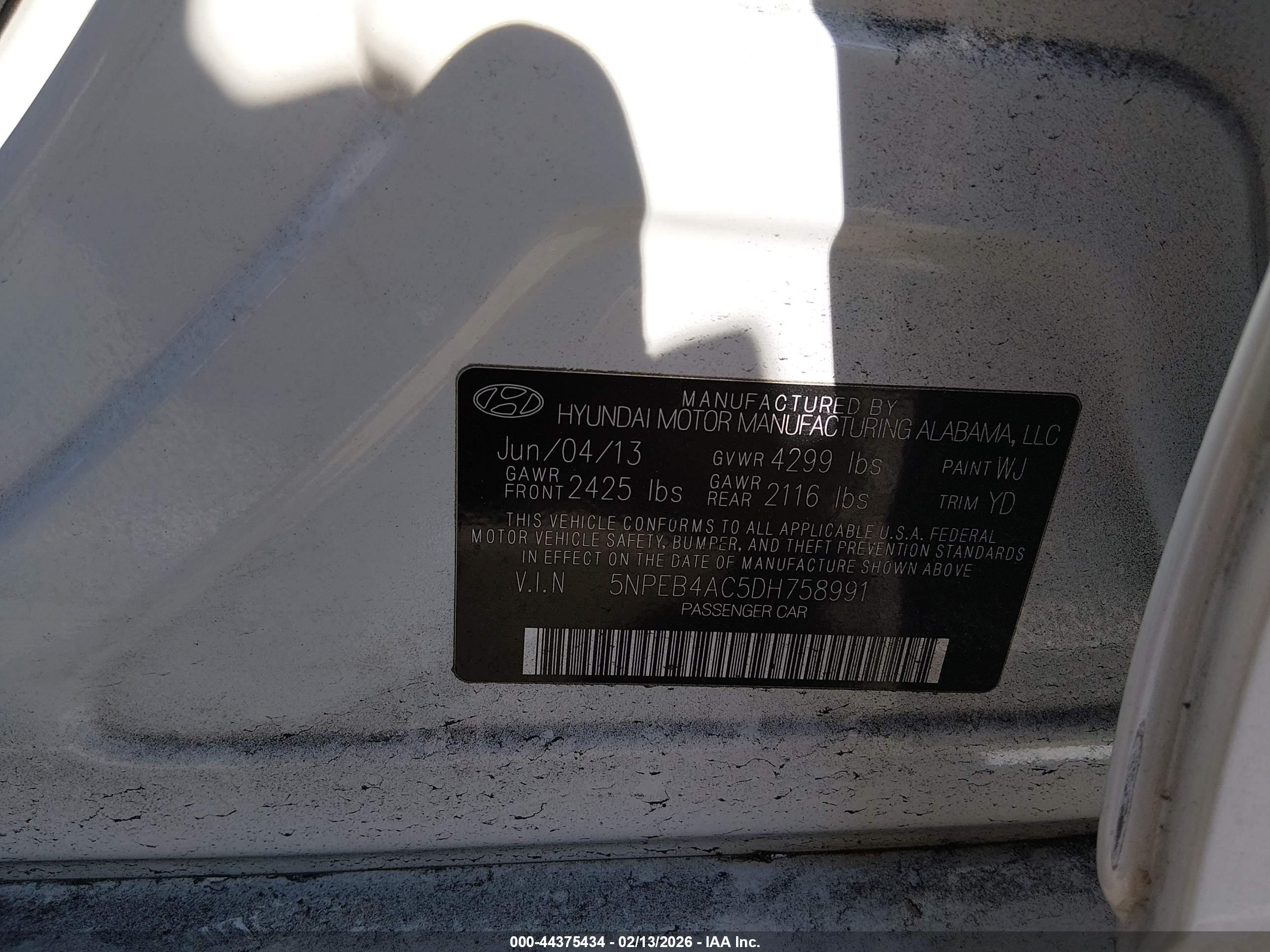 HYUNDAI SONATA image 9