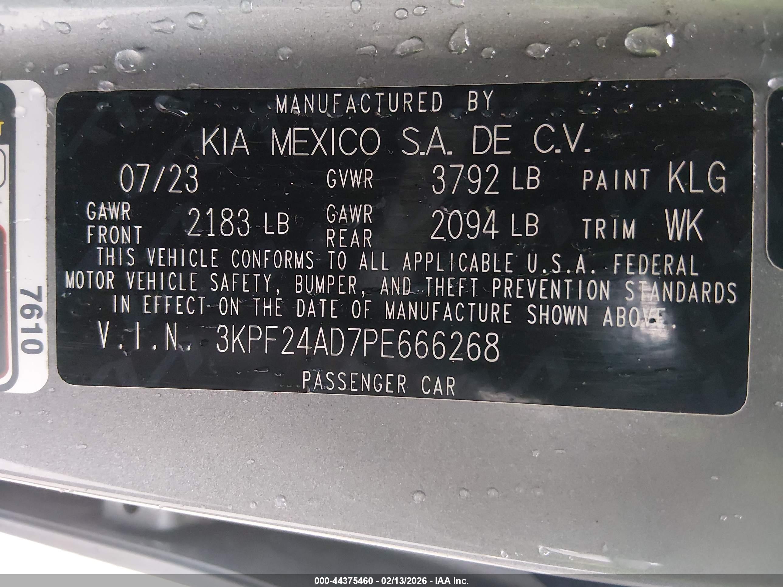 KIA FORTE image 9