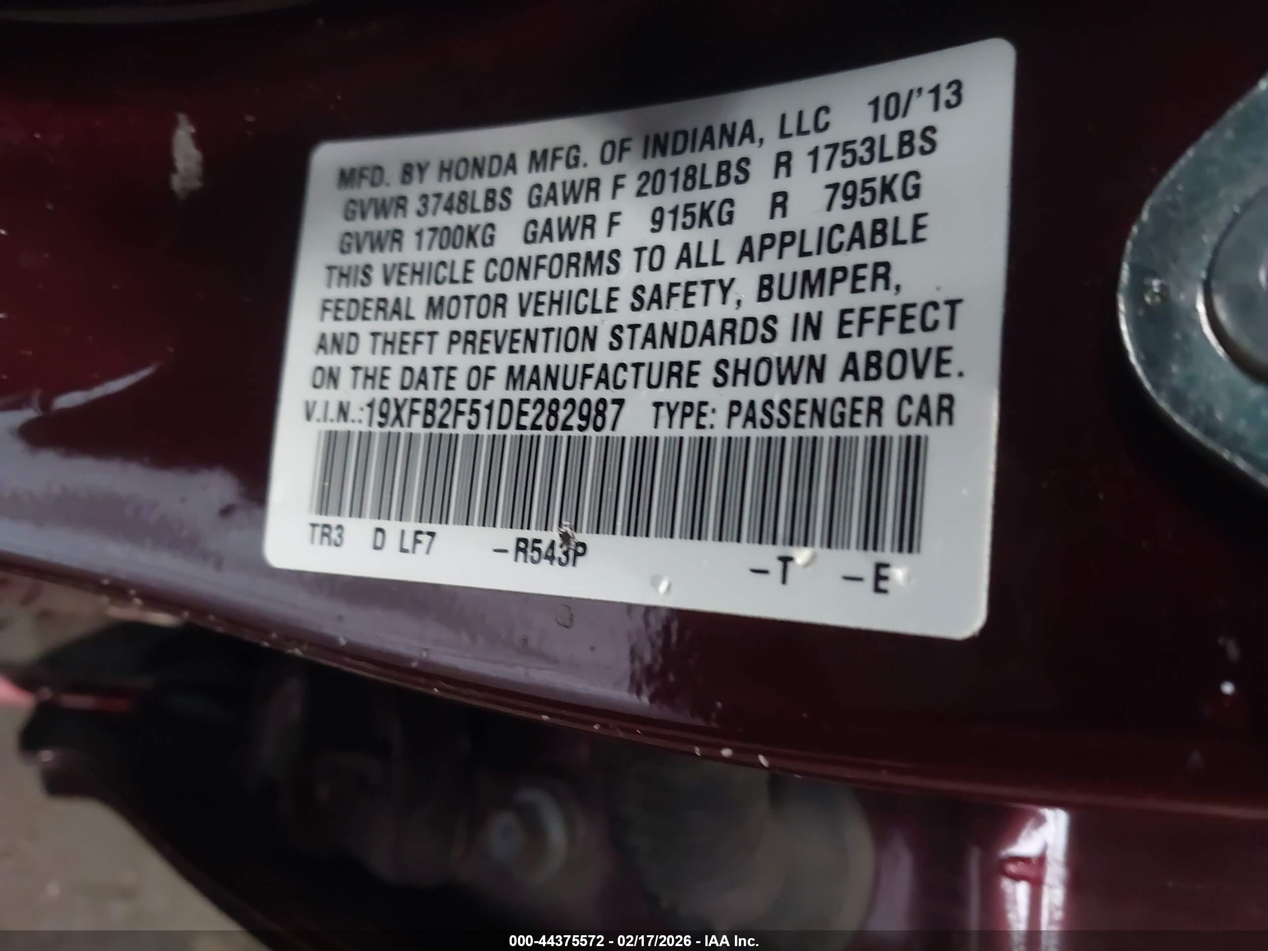 HONDA CIVIC image 9