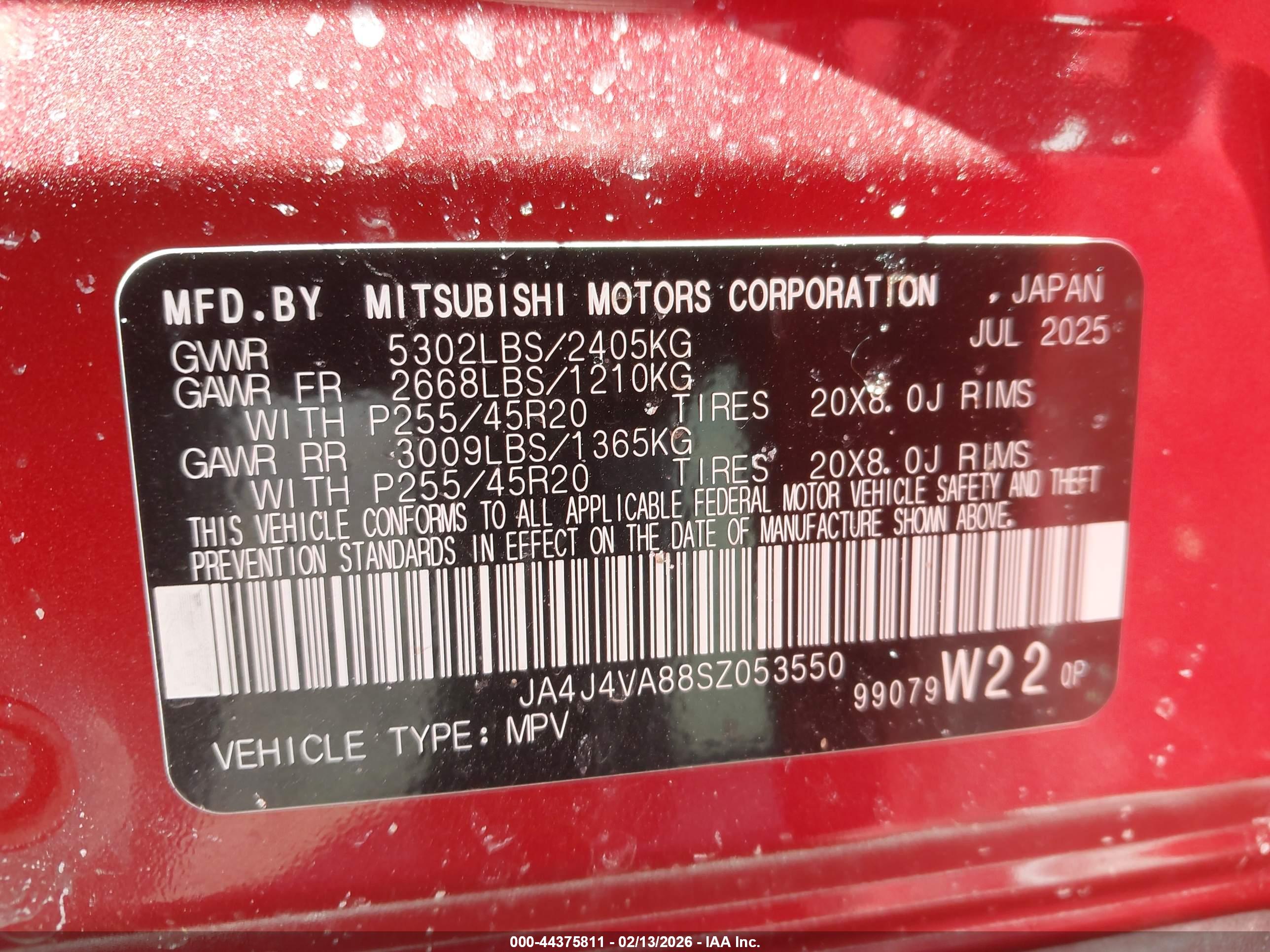 MITSUBISHI OUTLANDER image 9