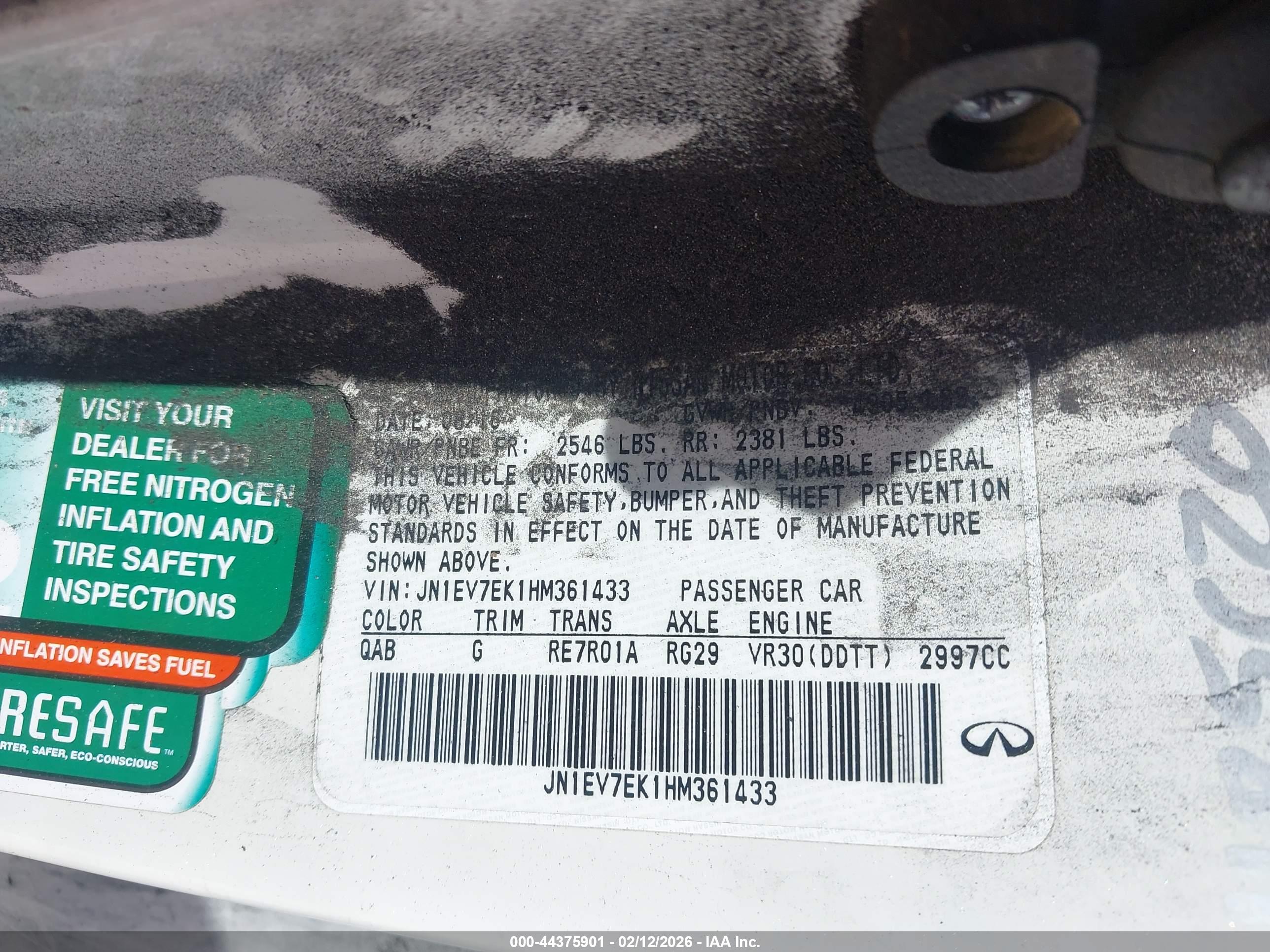 INFINITI Q60 image 9