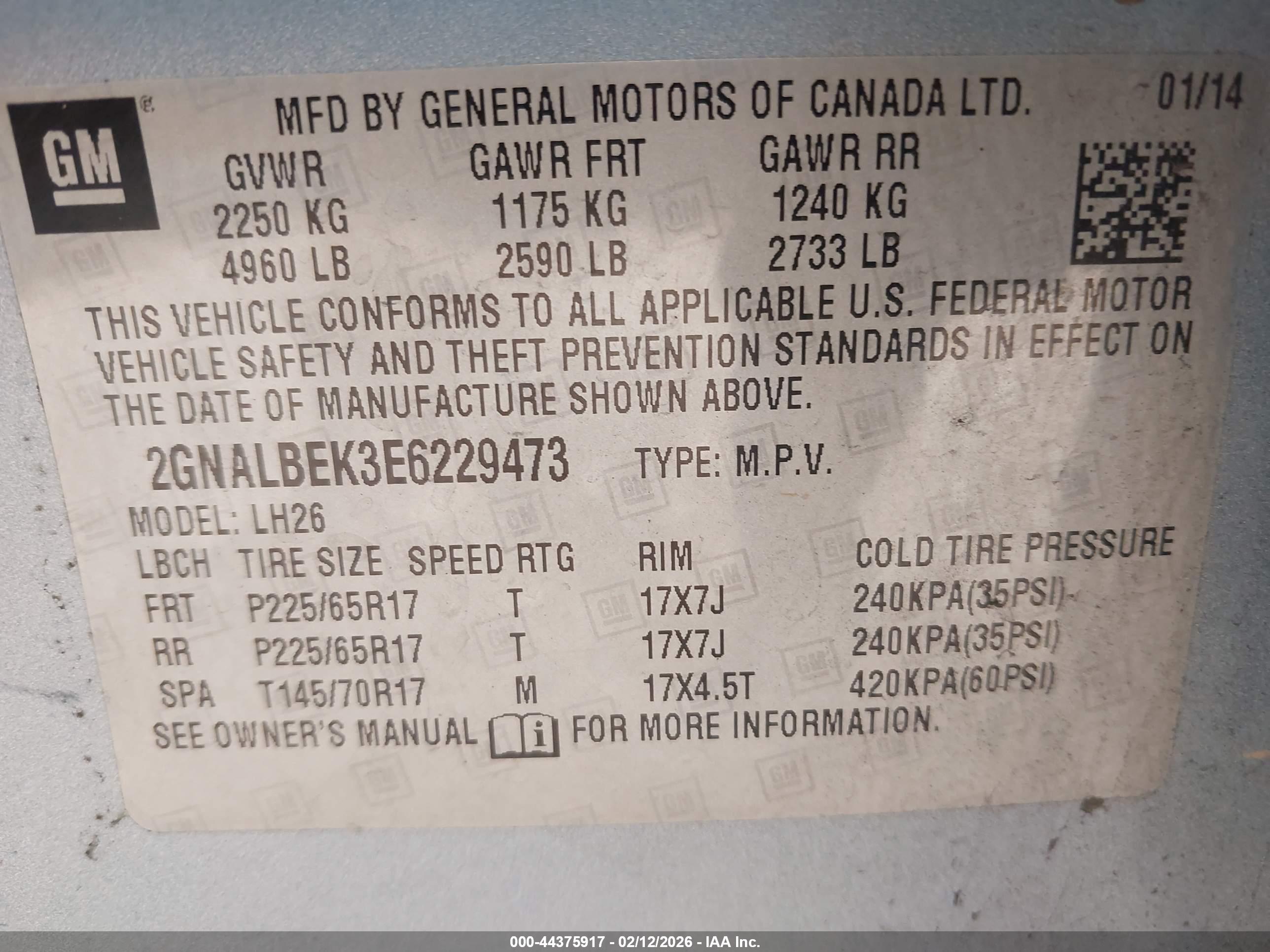 CHEVROLET EQUINOX image 9