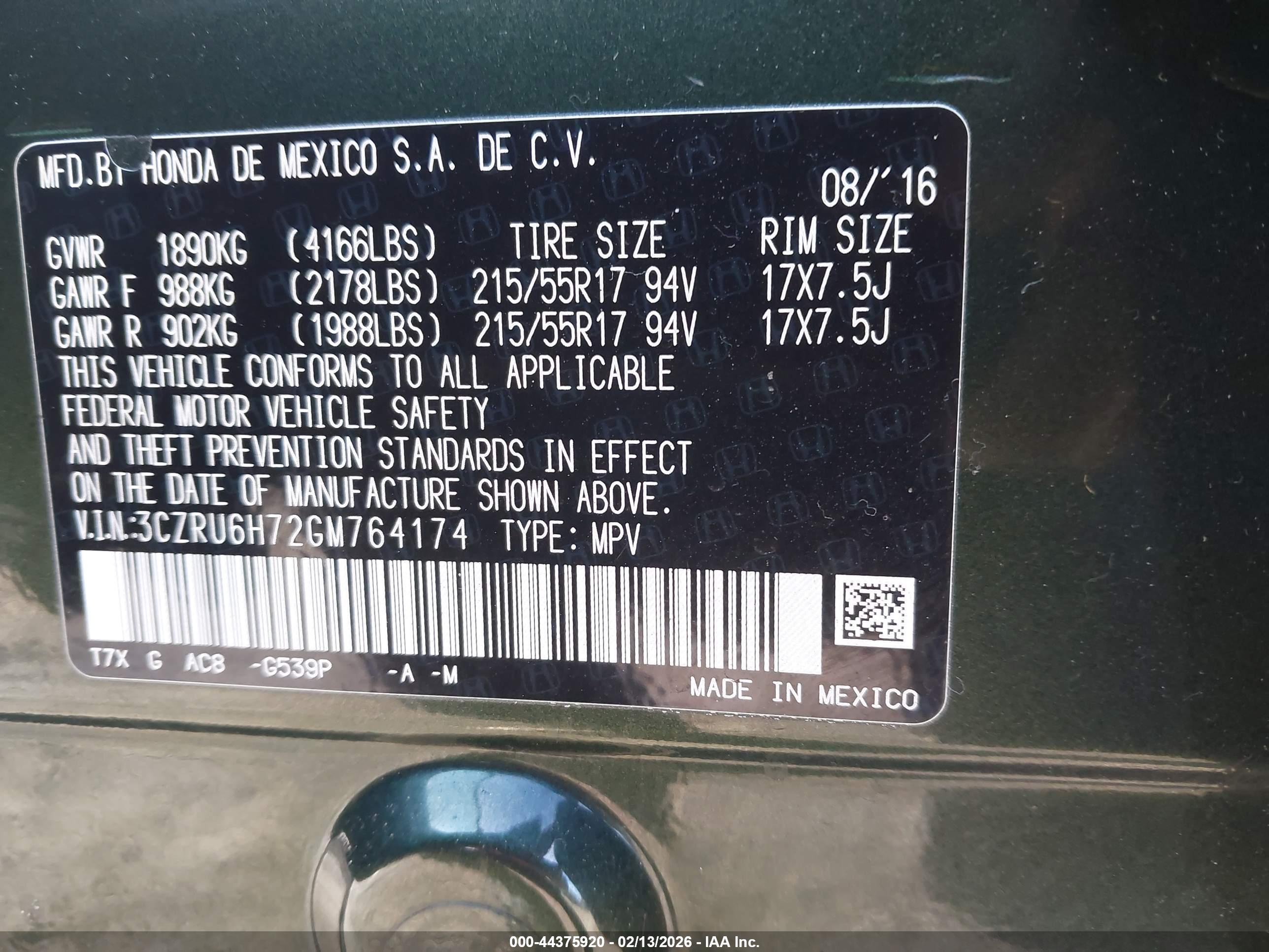 HONDA HR-V image 9