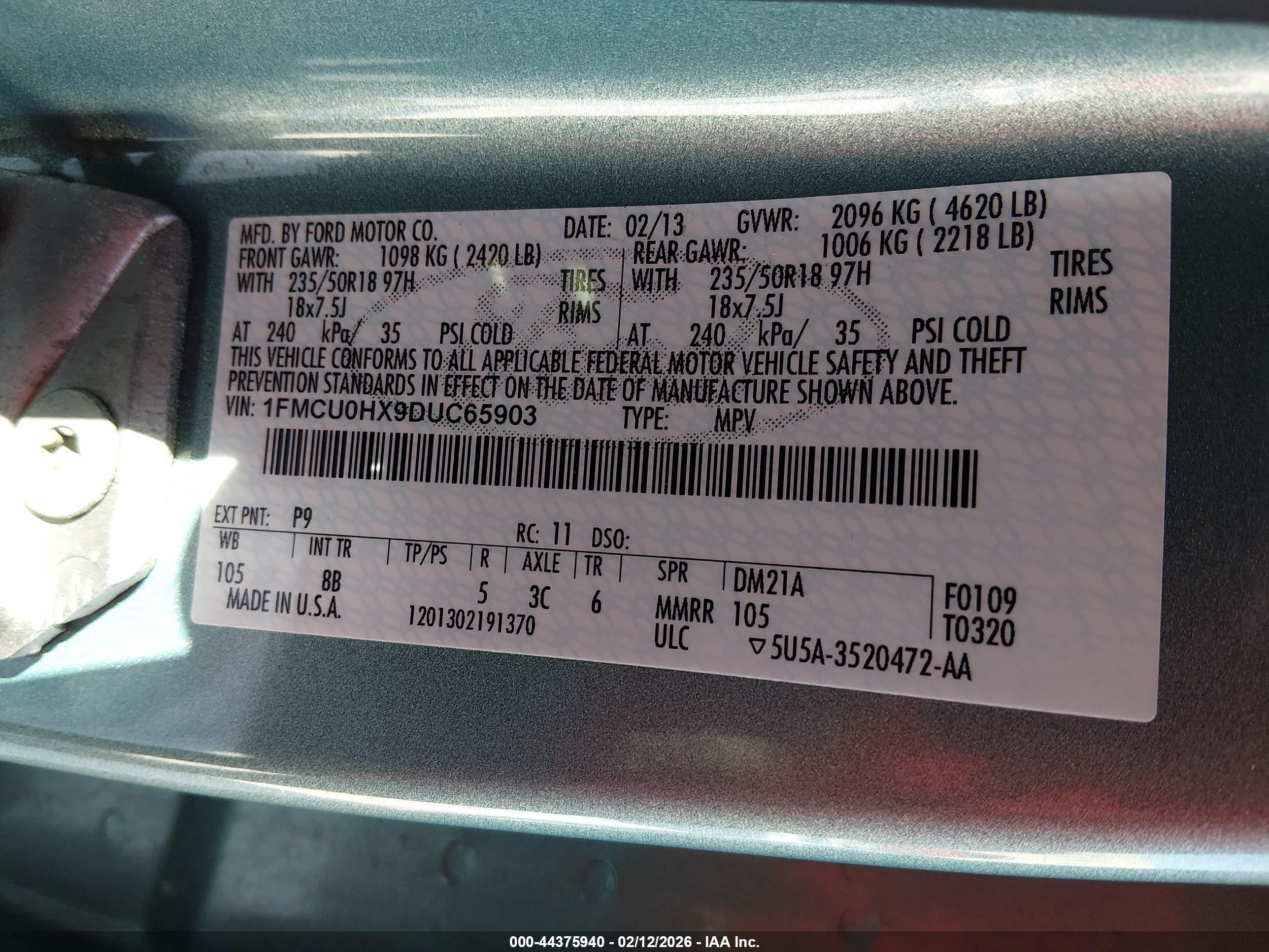 FORD ESCAPE image 9
