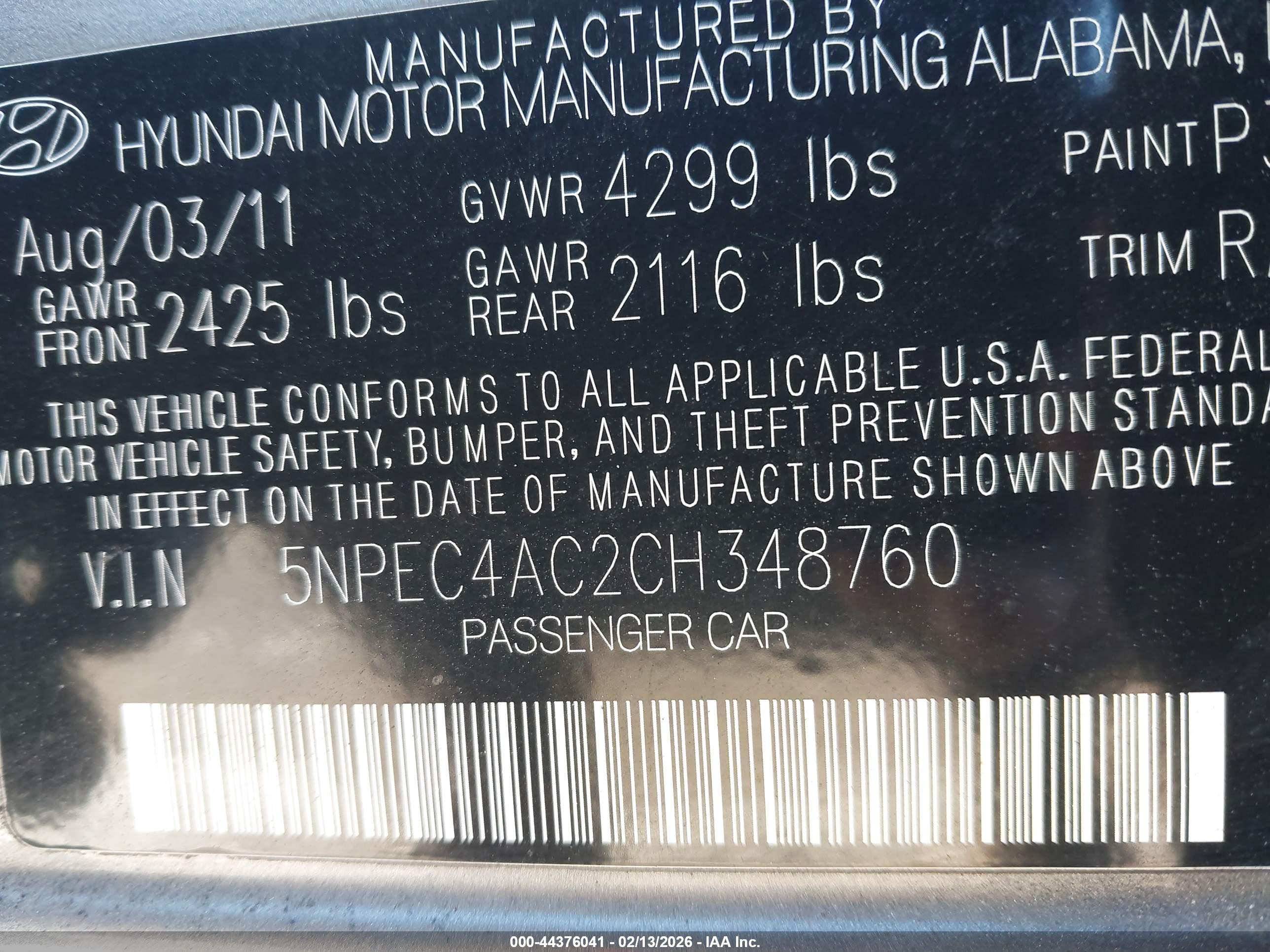 HYUNDAI SONATA image 9